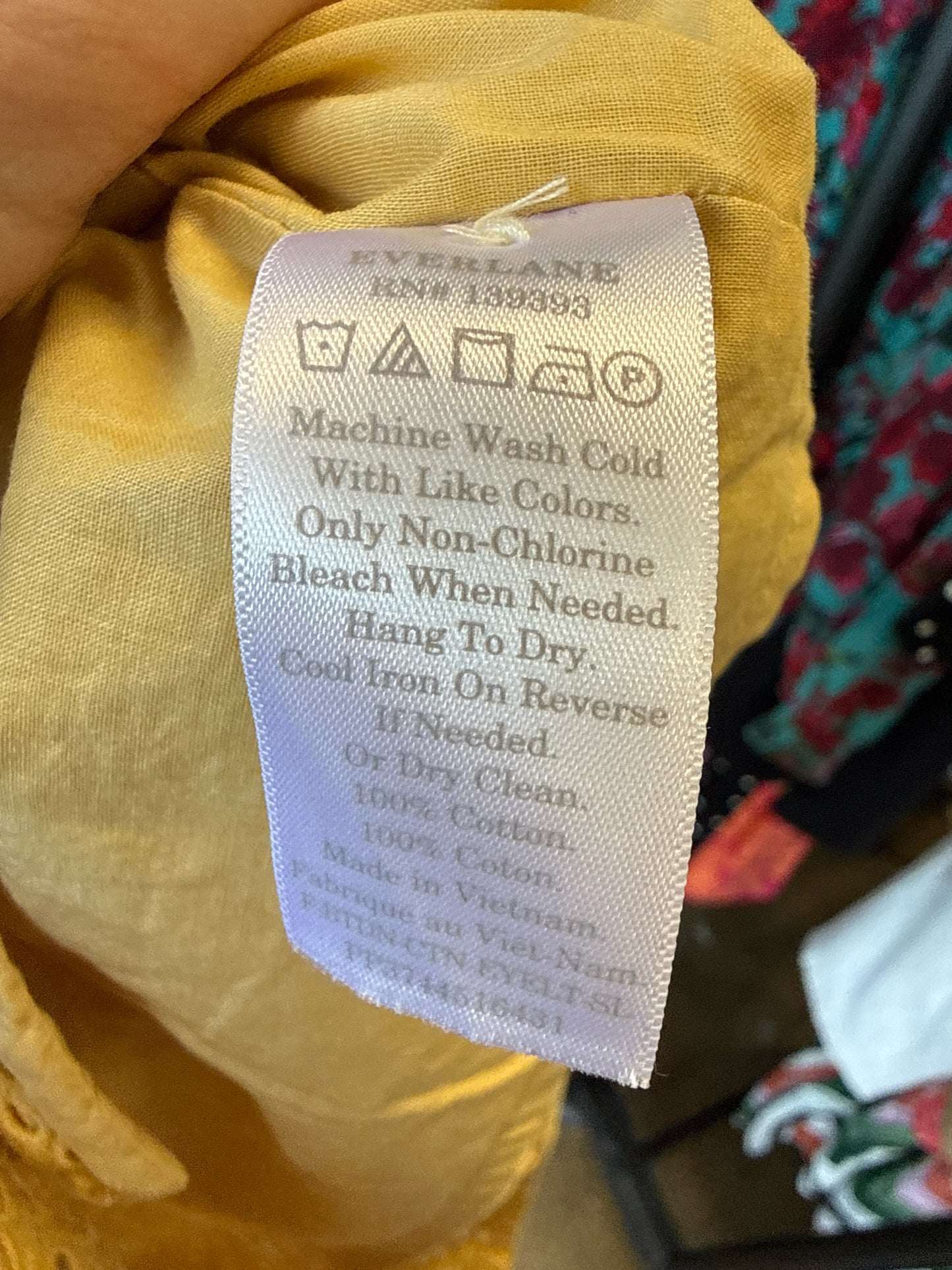 Everlane Yellow Vest