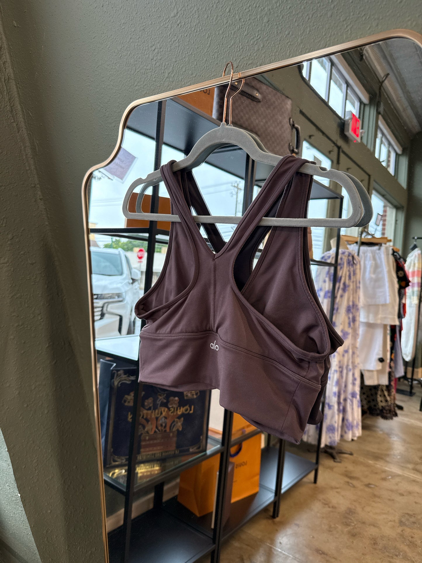 Alo Size L Brown Sportsbra