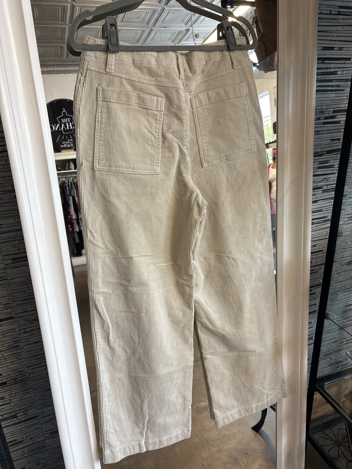 GAP Size 6 Tan Ribbed Pants