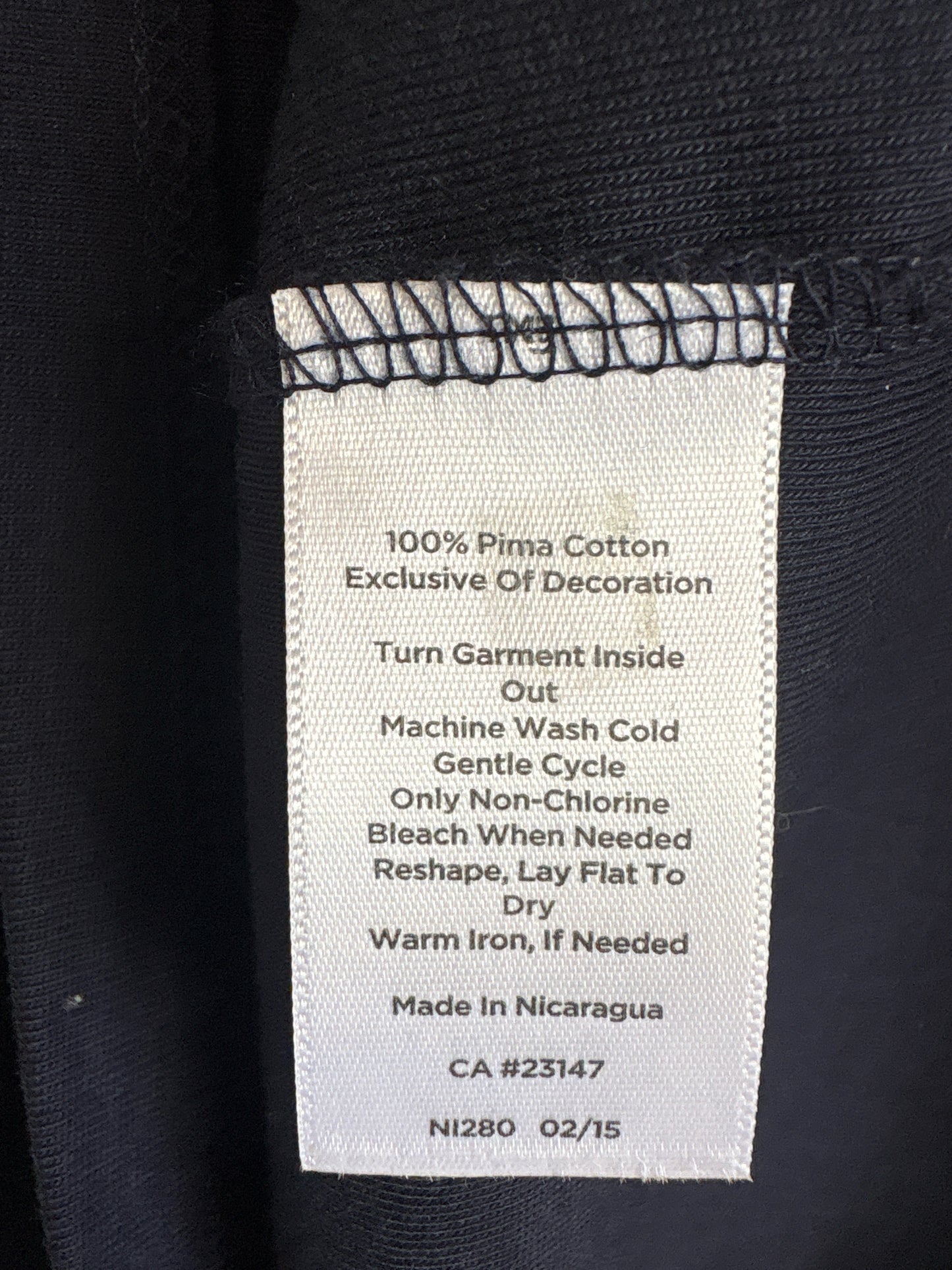 TALBOTS Size SP Navy/Cream Top