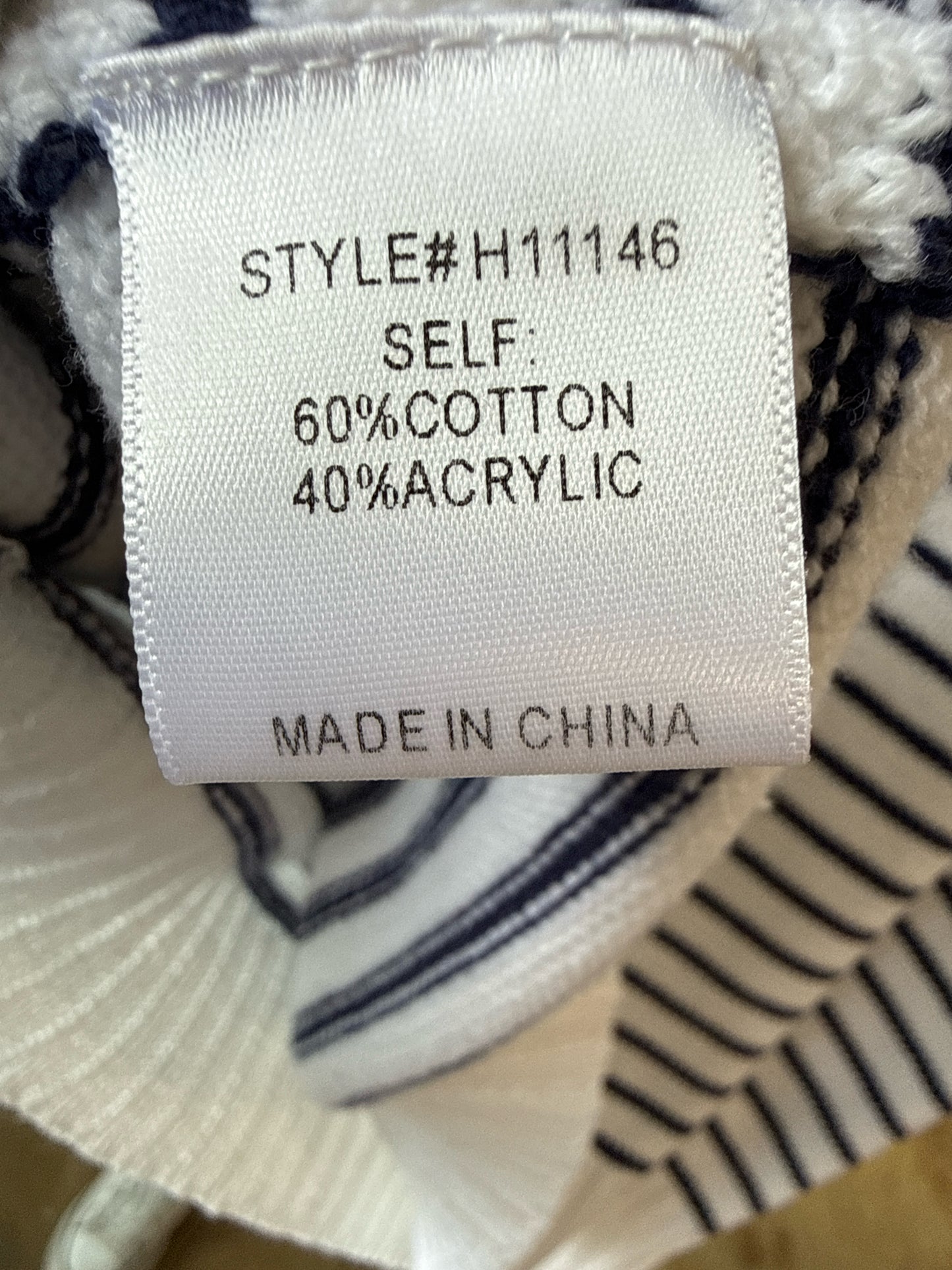 Jodifl Size S White/Blue Top