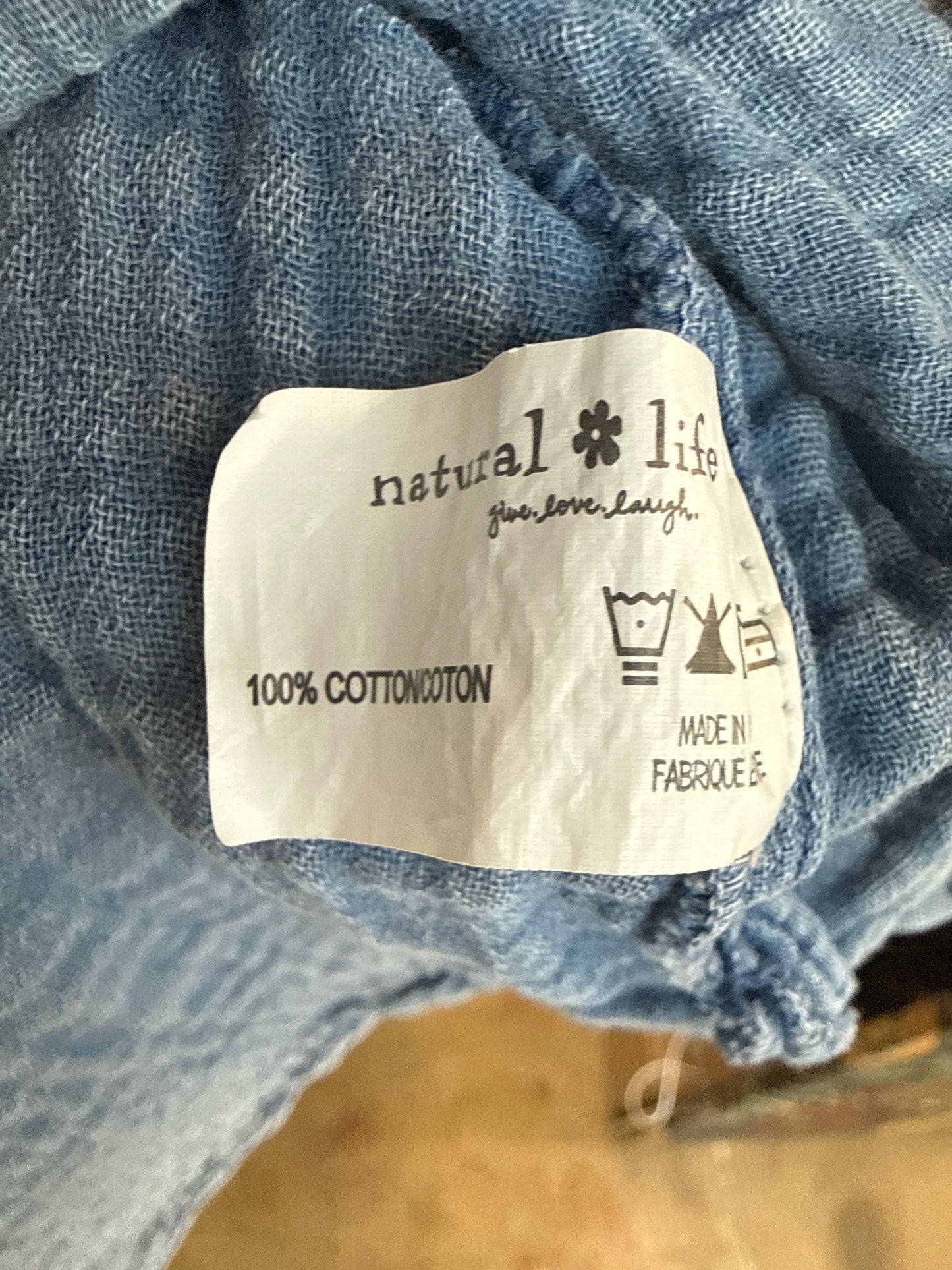 Natural Life Size XL Blue/Pink Dress
