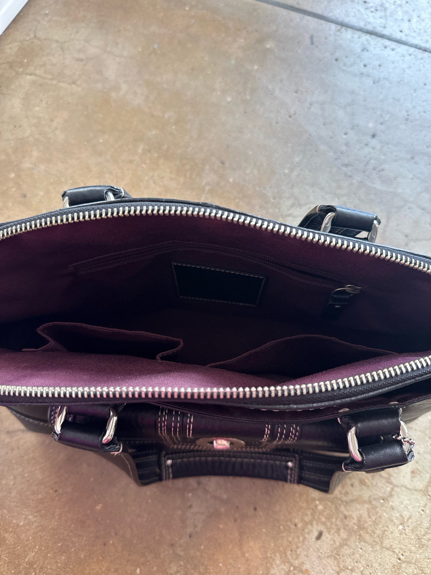 COACH Black Purse