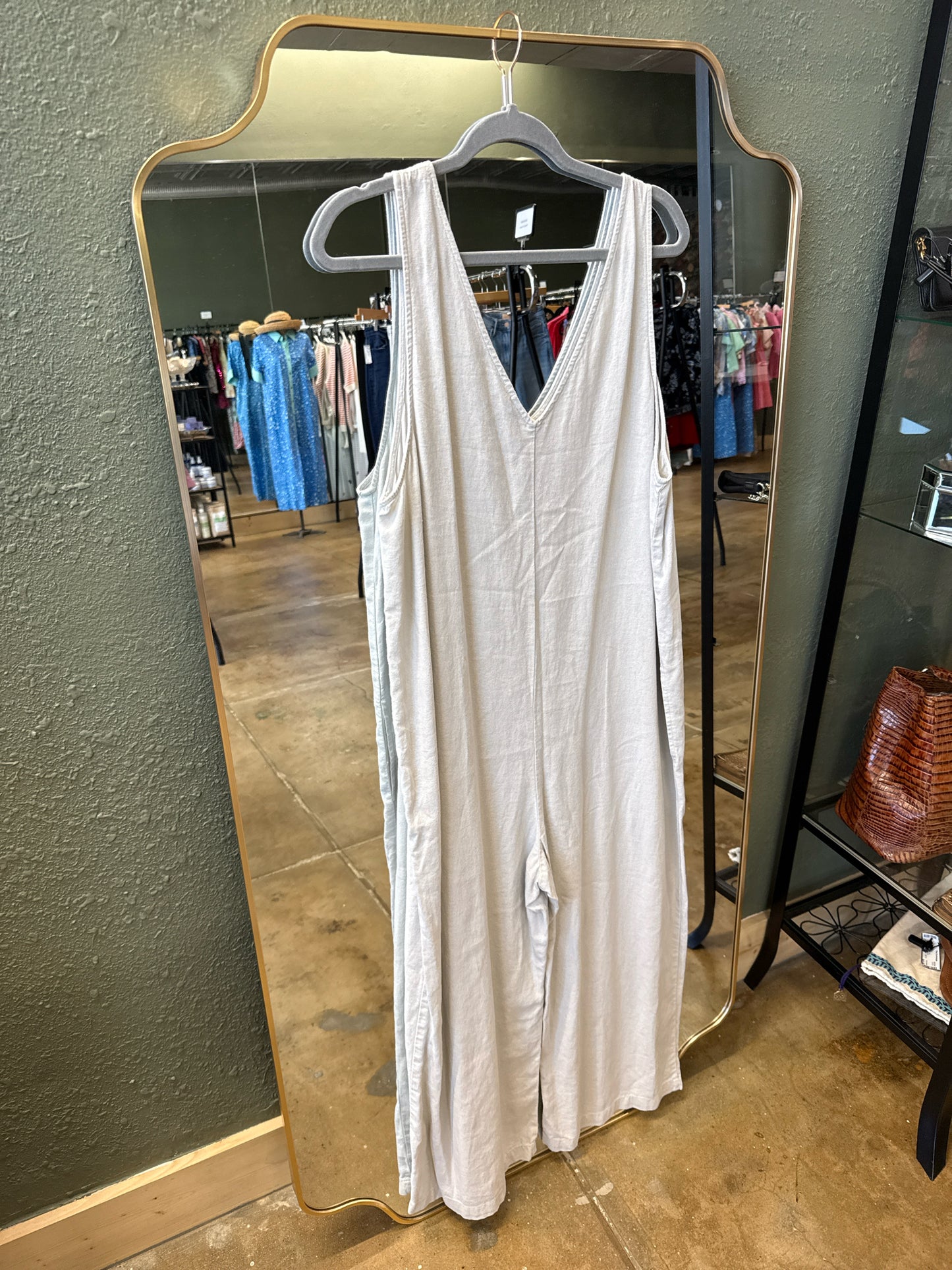 Size L Cream Romper