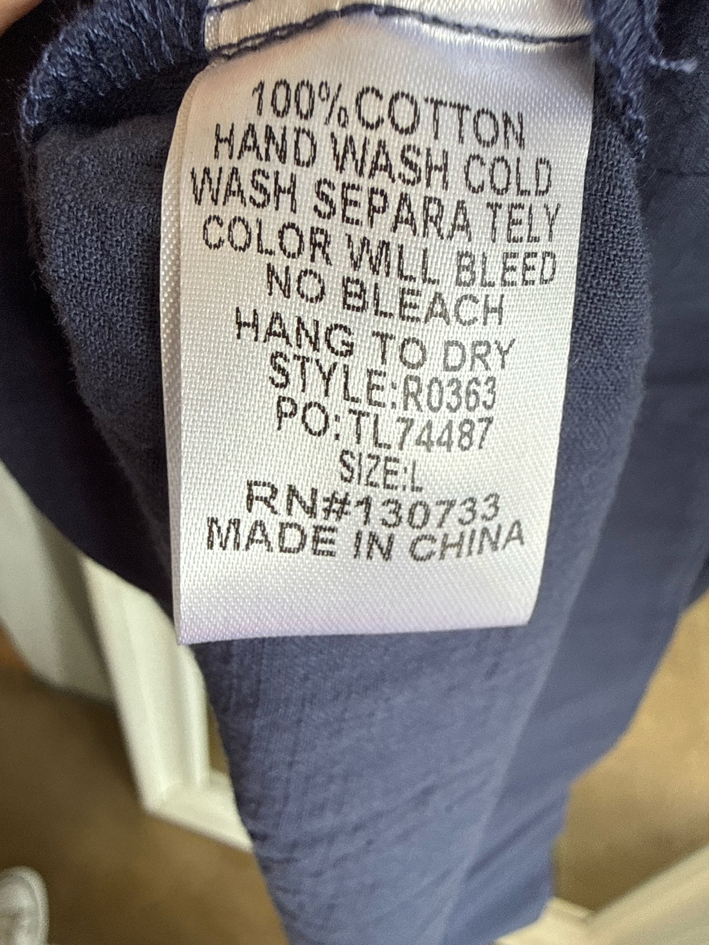 Umgee Size L Blue Dress