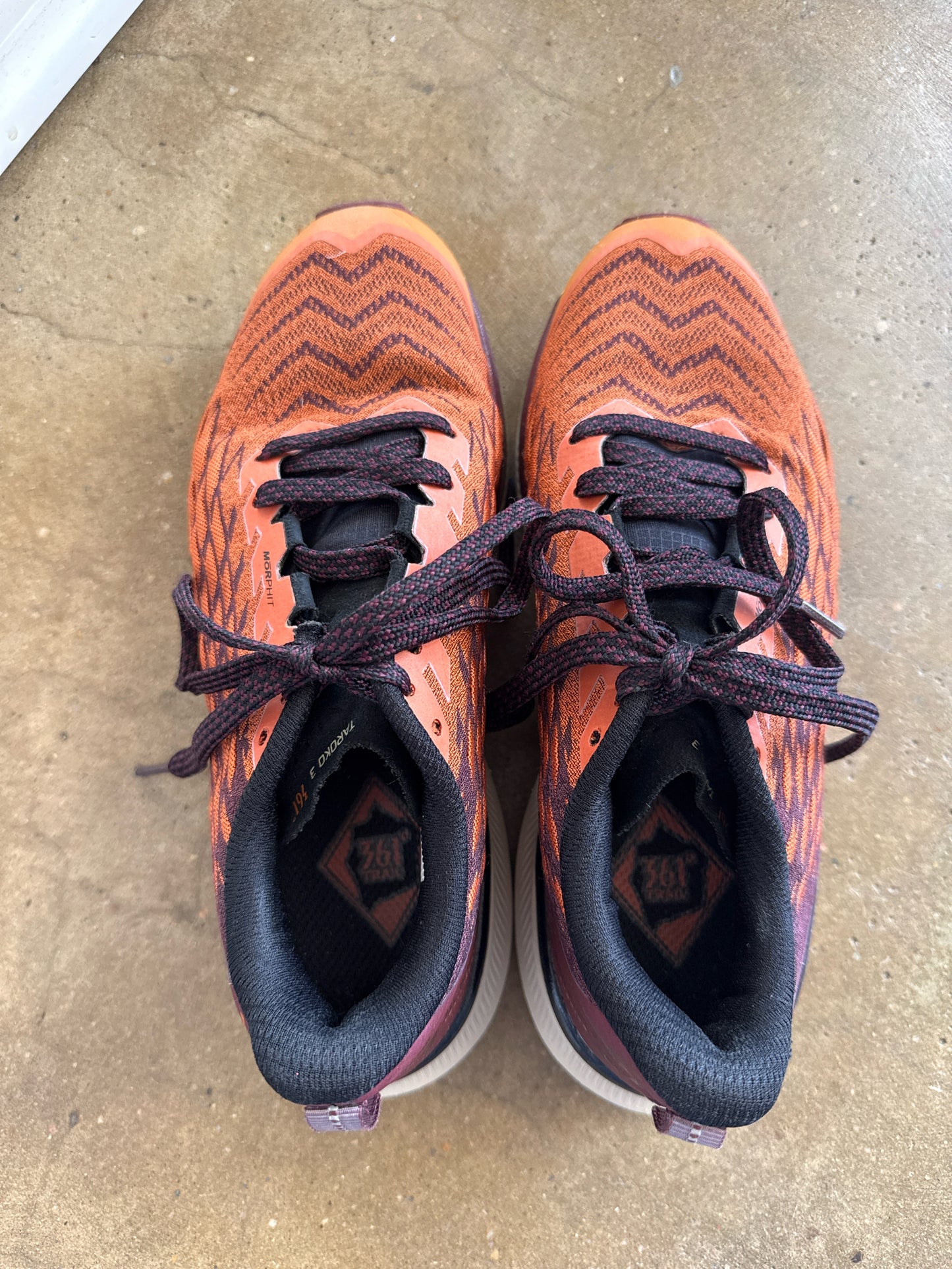 Shoe Size 6.5 Orange Sneakers