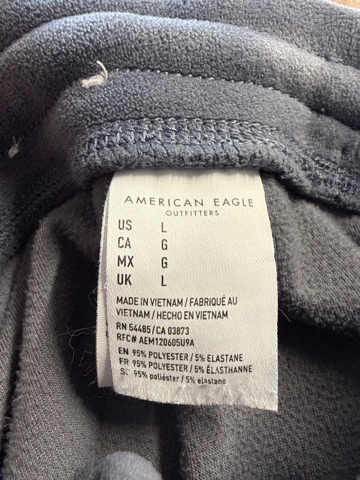 American Eagle Size L Blue Sweatpant