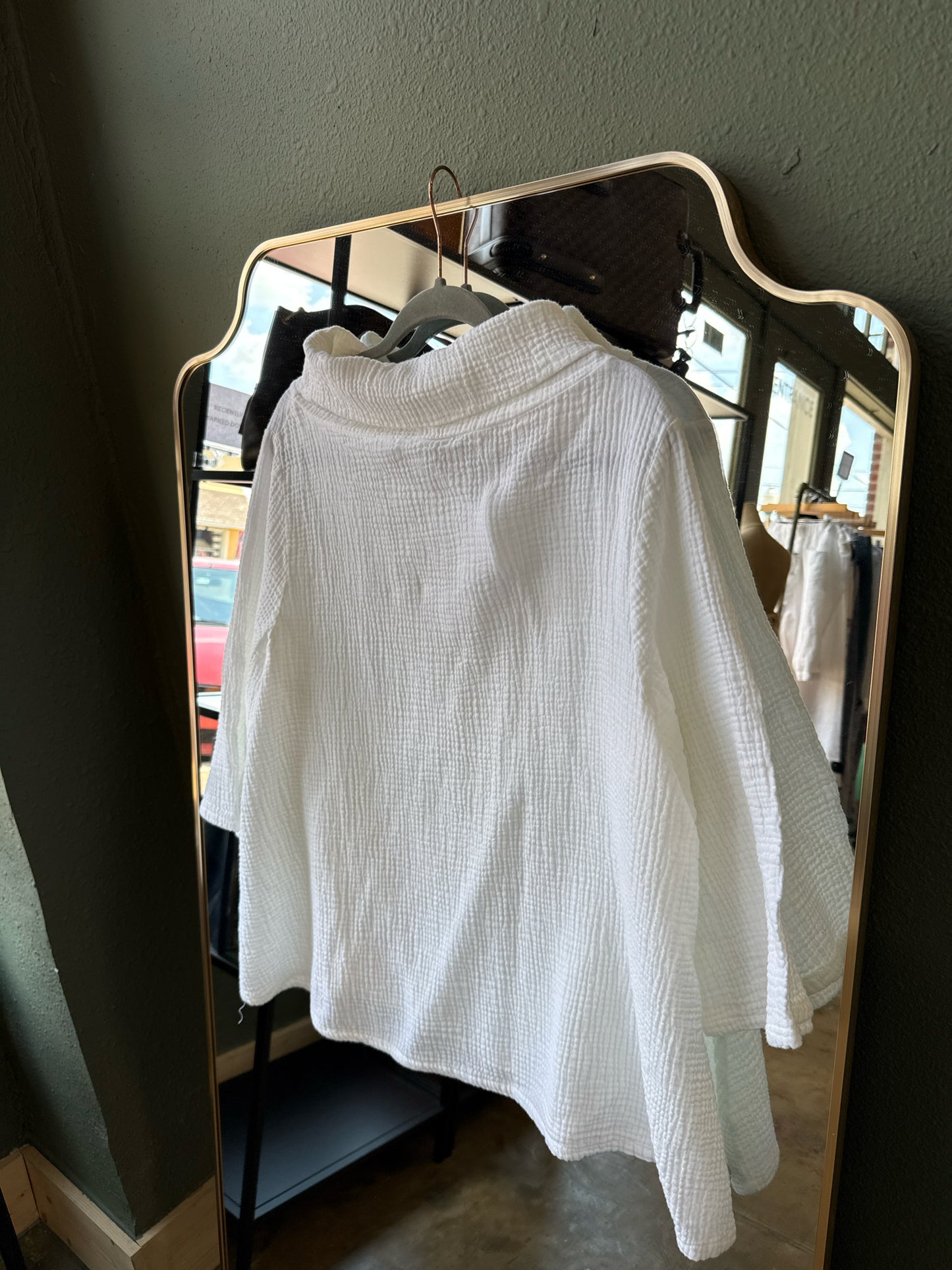 Bryn Walker Size L White Top
