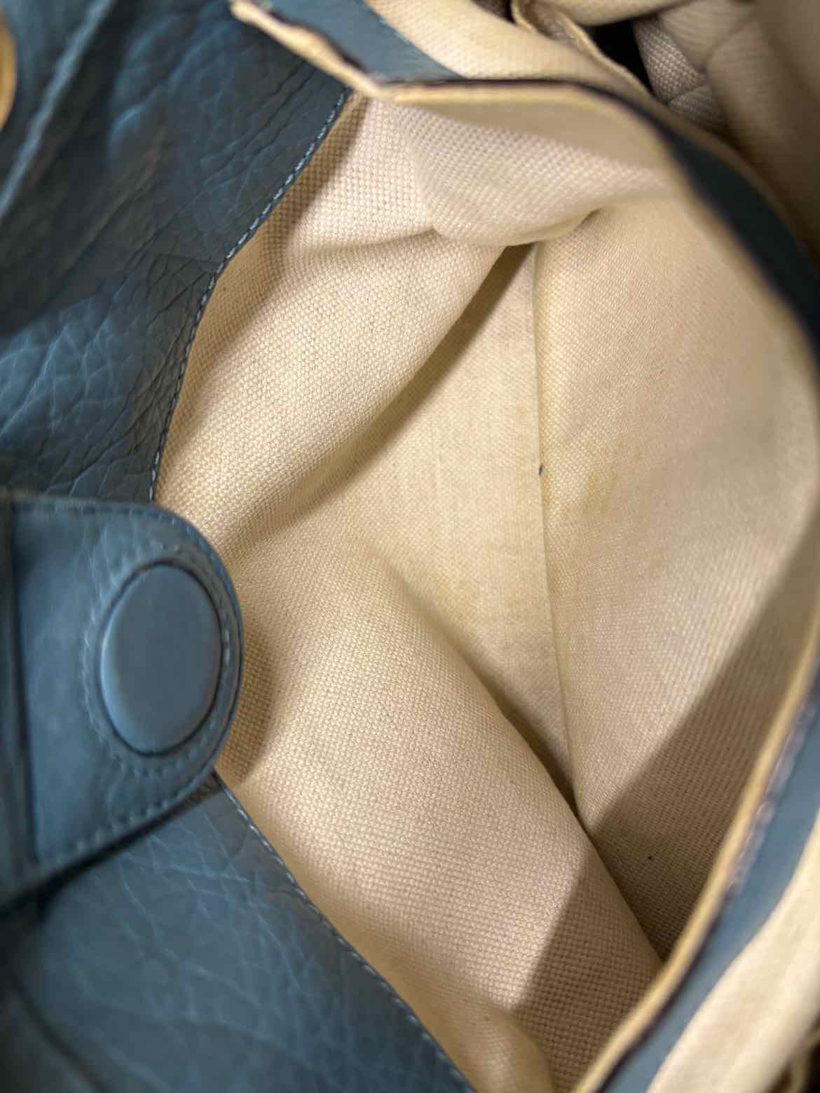 Gucci Light Blue PEBBLED Bag