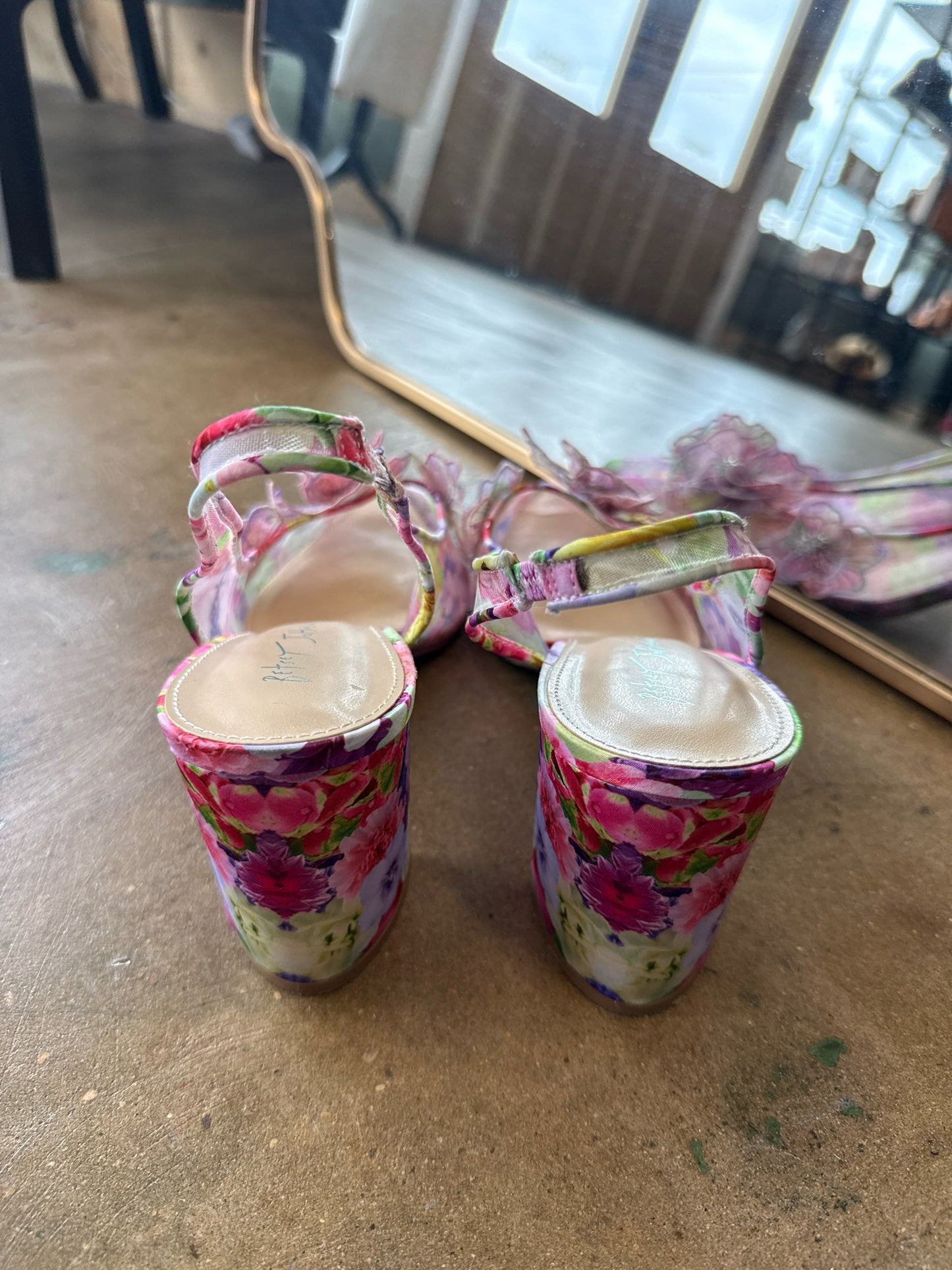 Betsey Johnson Shoe Size 9 multi Heels