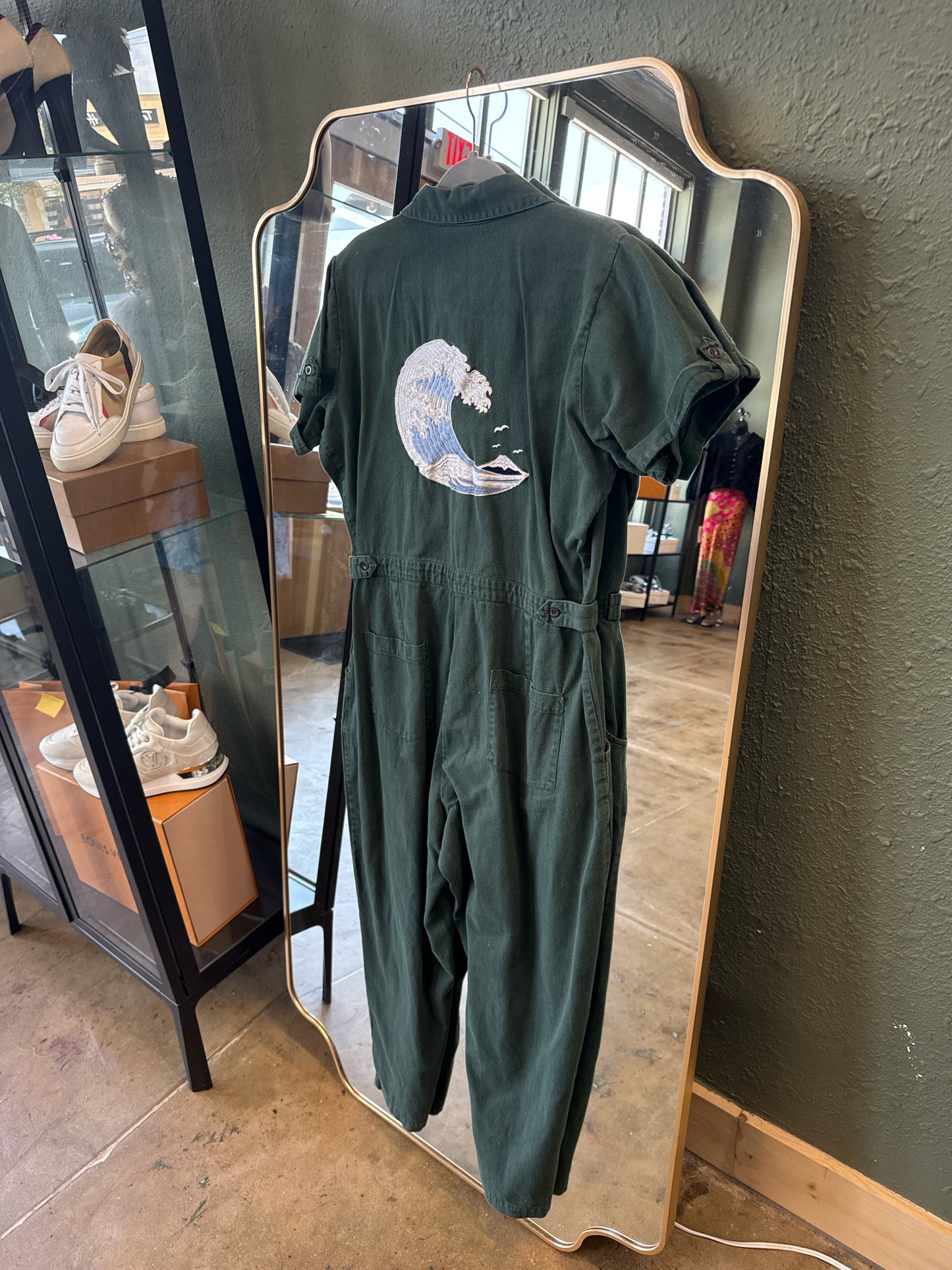 Rue Stoic Size XL Green Romper