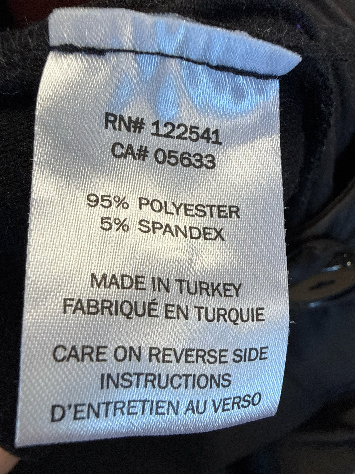 Isle Size XL Black Pants