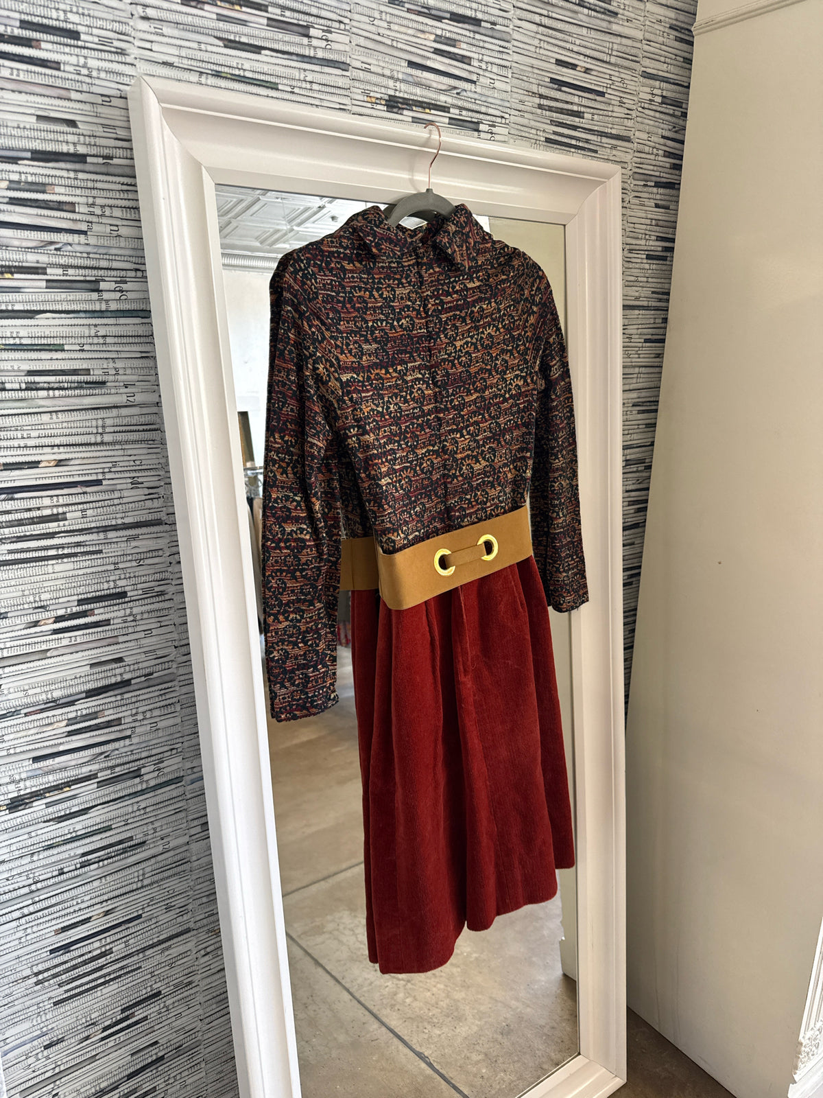 Howard Wolf Red/Black Dress