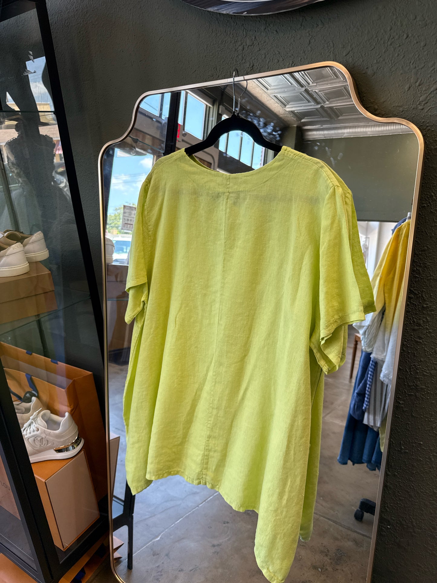 Transparente lime Dress