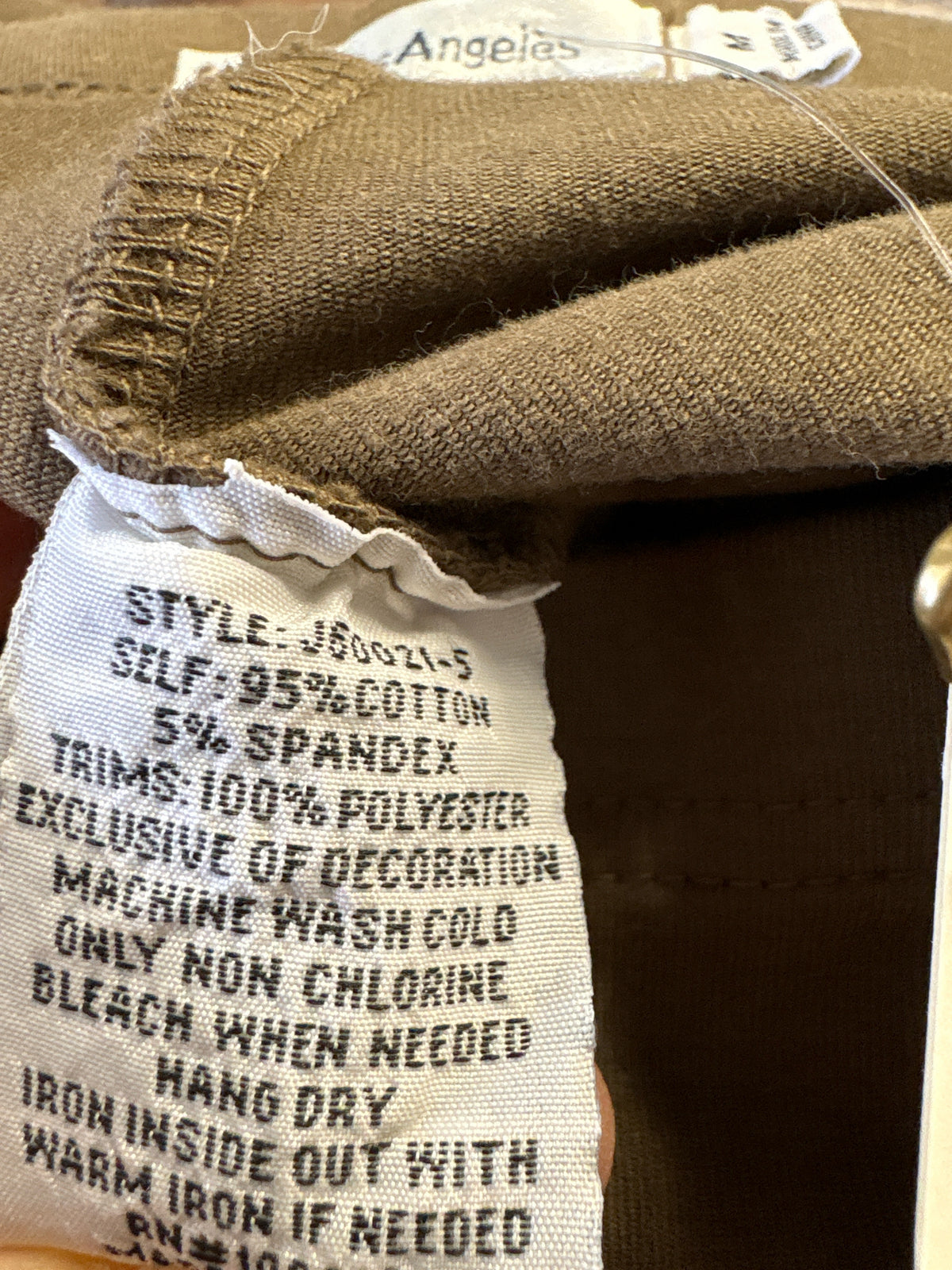 Johnny Was Size M Olive Brwn Legging