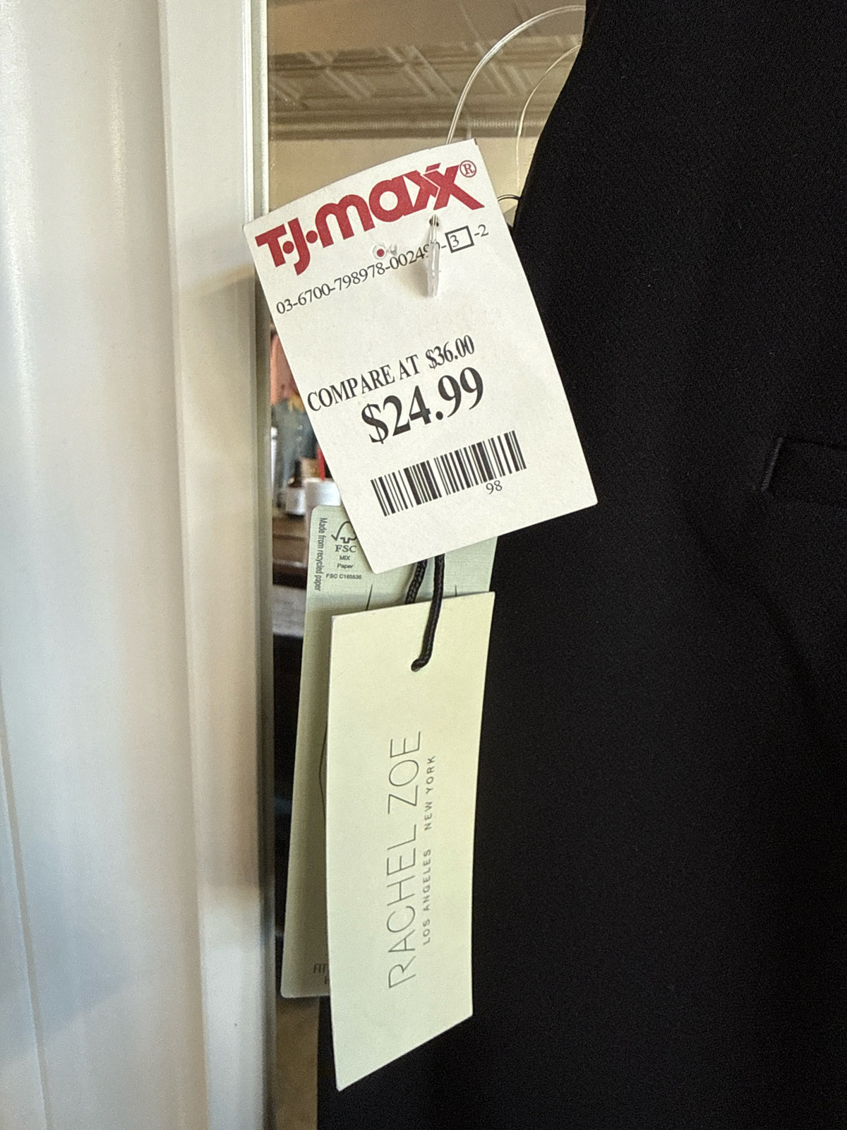 Rachel Zoe Size 12 Black Pants
