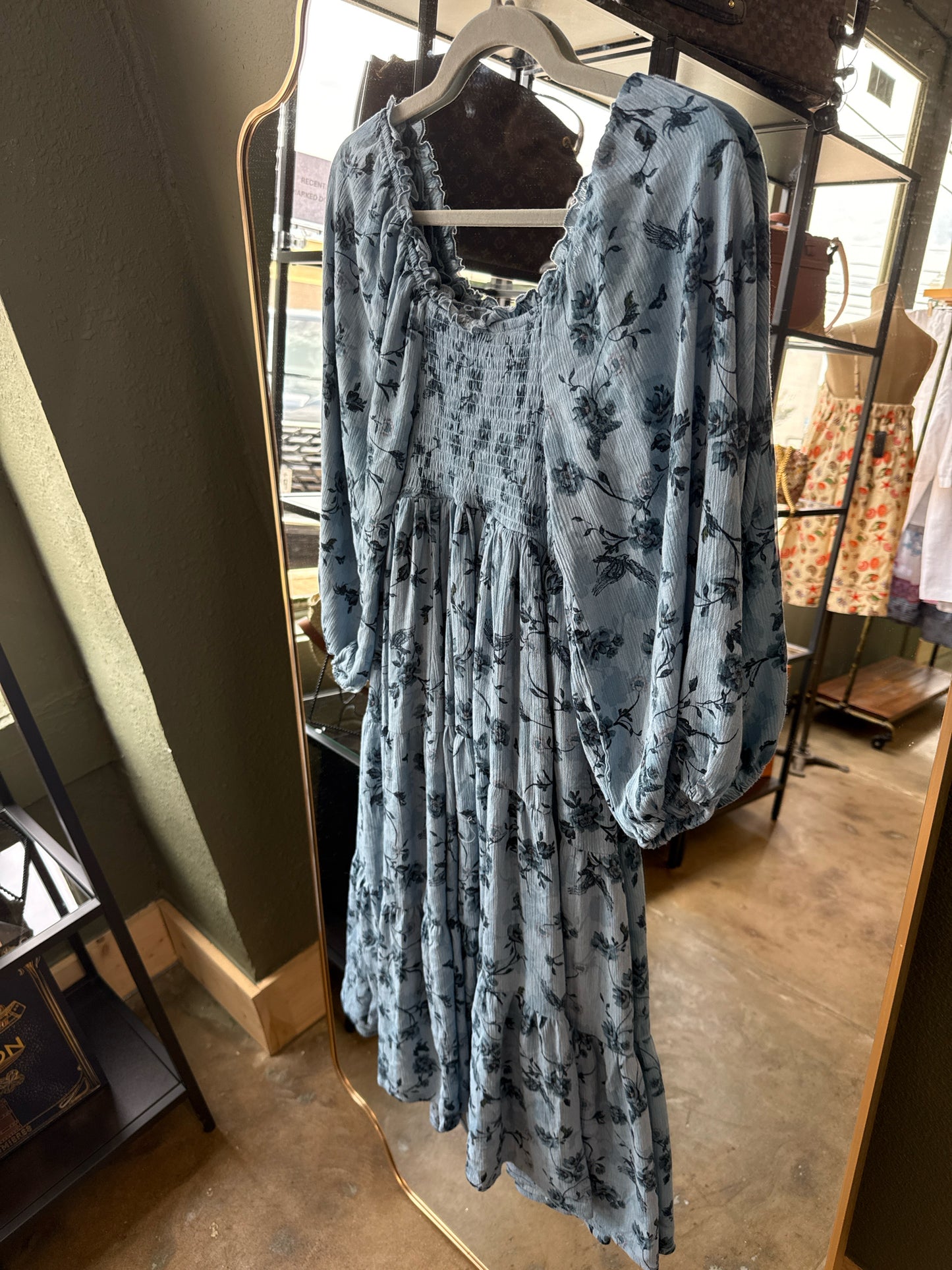 Torrid Size 00 Blue Dress