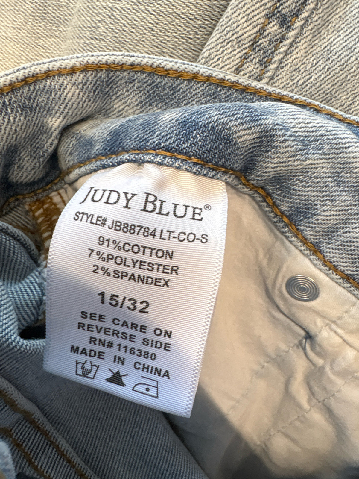 Judy Blue Size 15/32 Denim Jeans