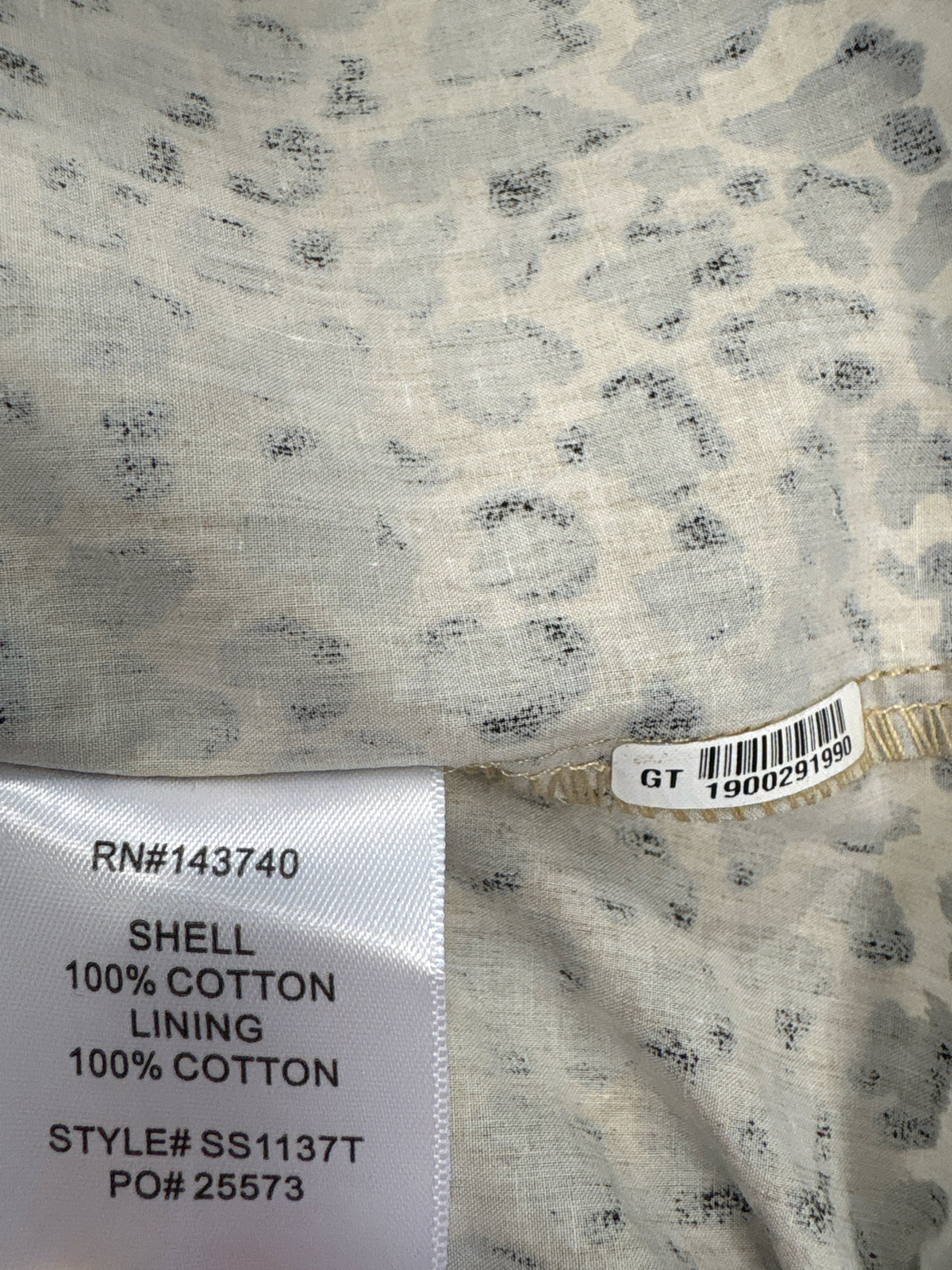 Avara Size M Leopard Top