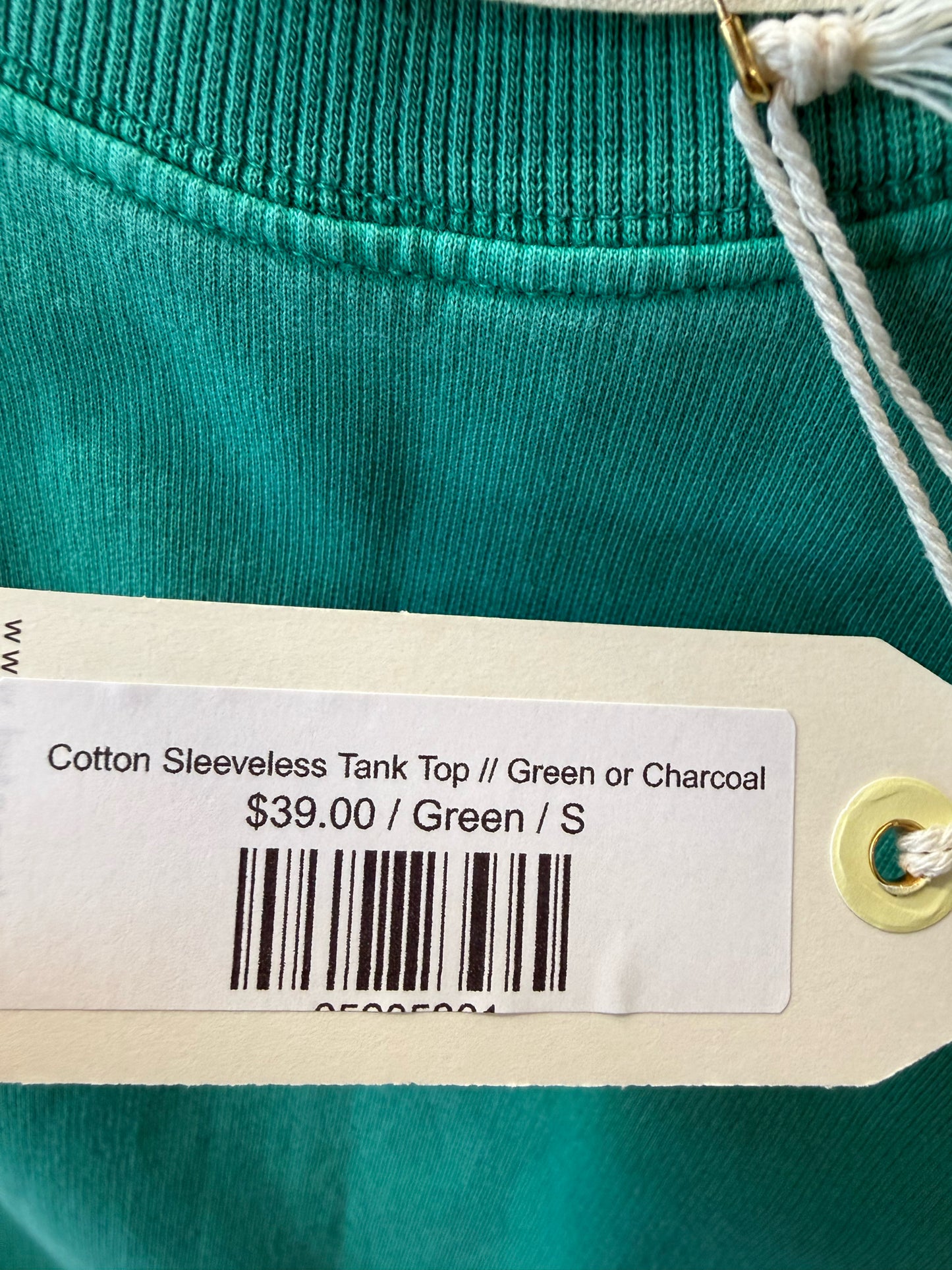 By Together Size S Green Top