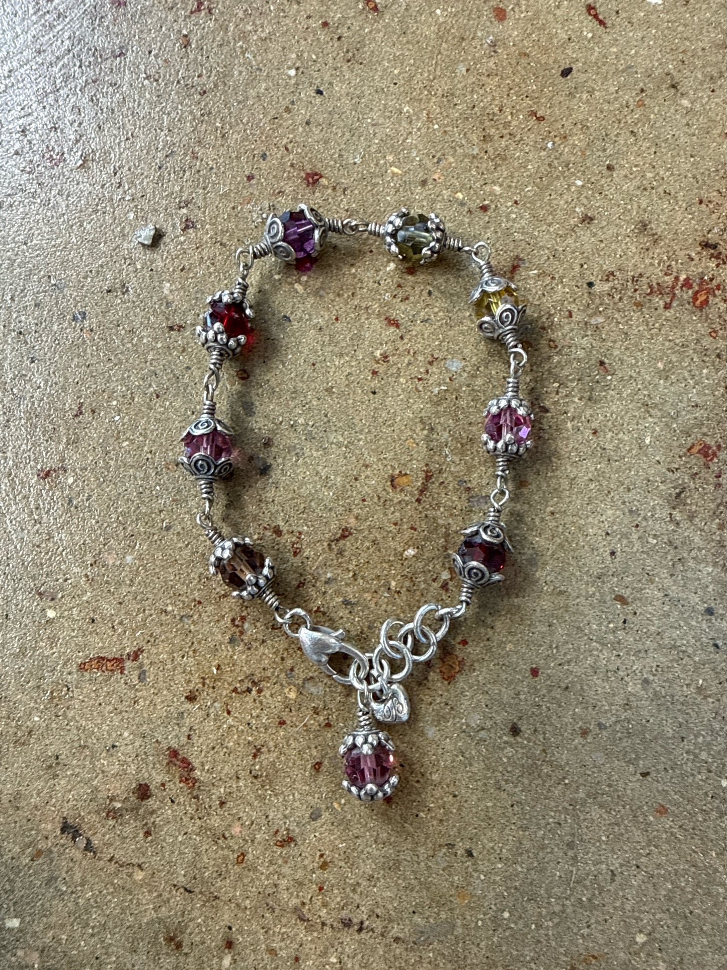 Brighton Silver/Multi Bracelet