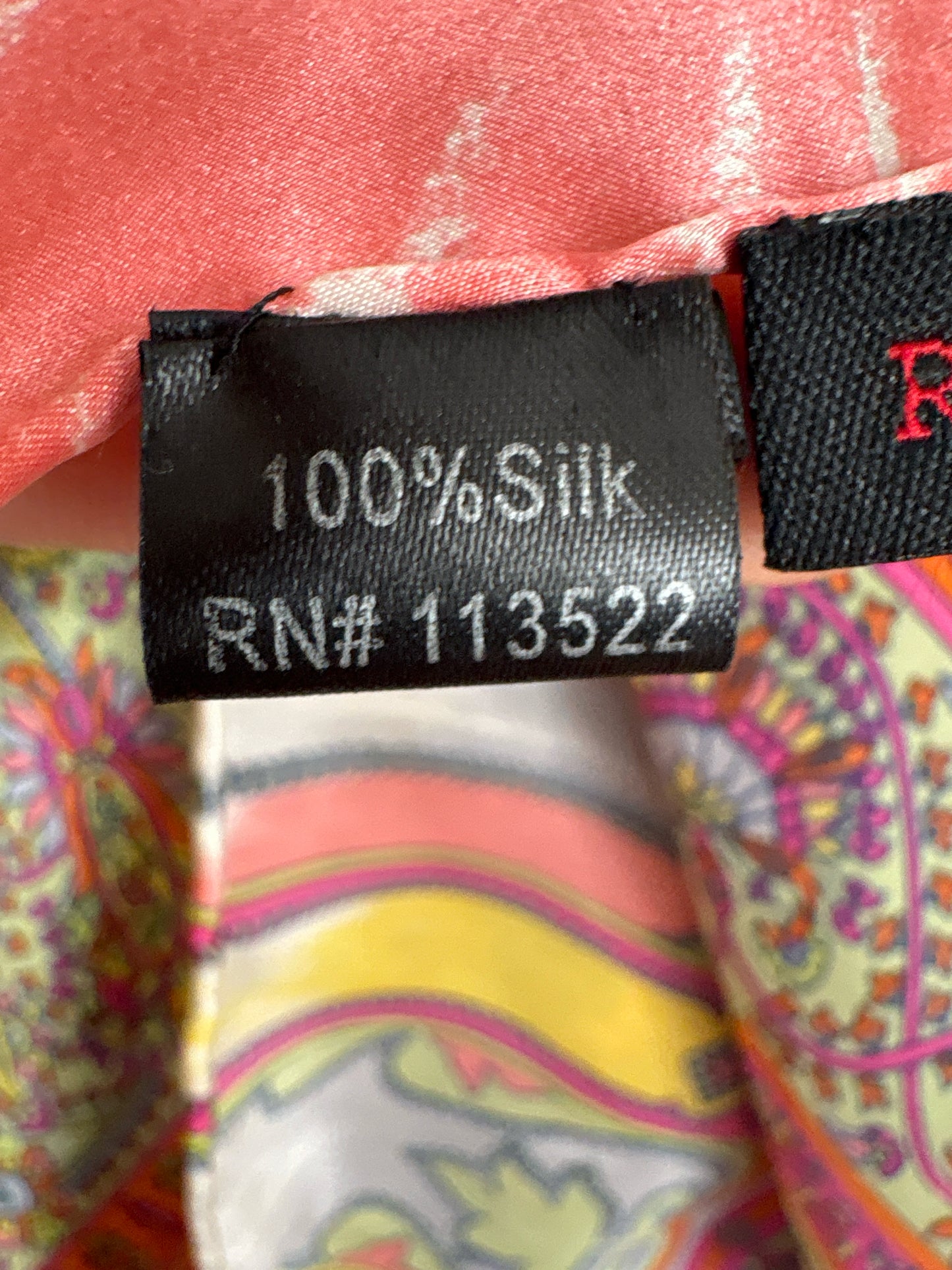 REDfish Size OS pink + multi Poncho/Cape