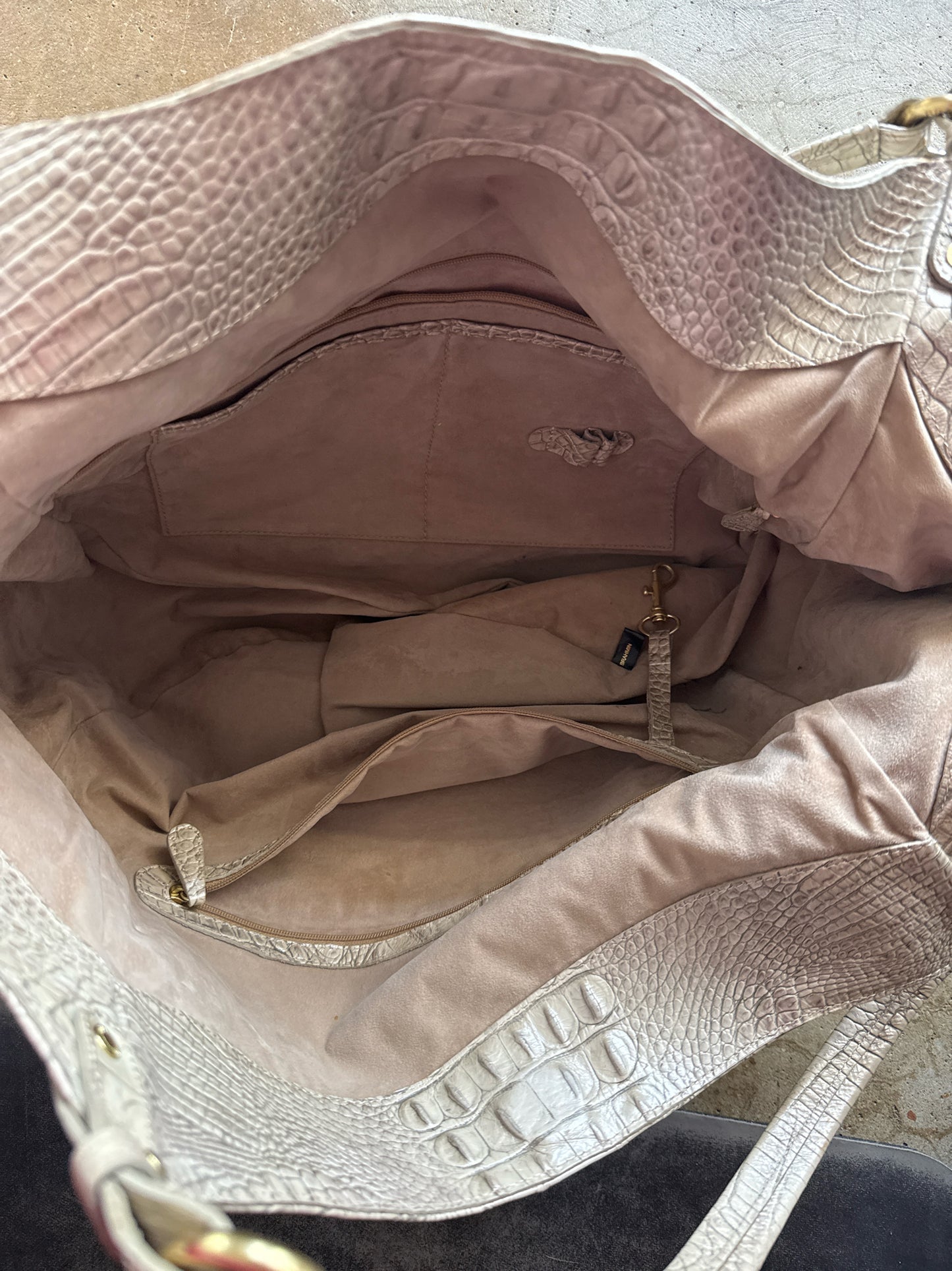 Brahmin Ivory Bag