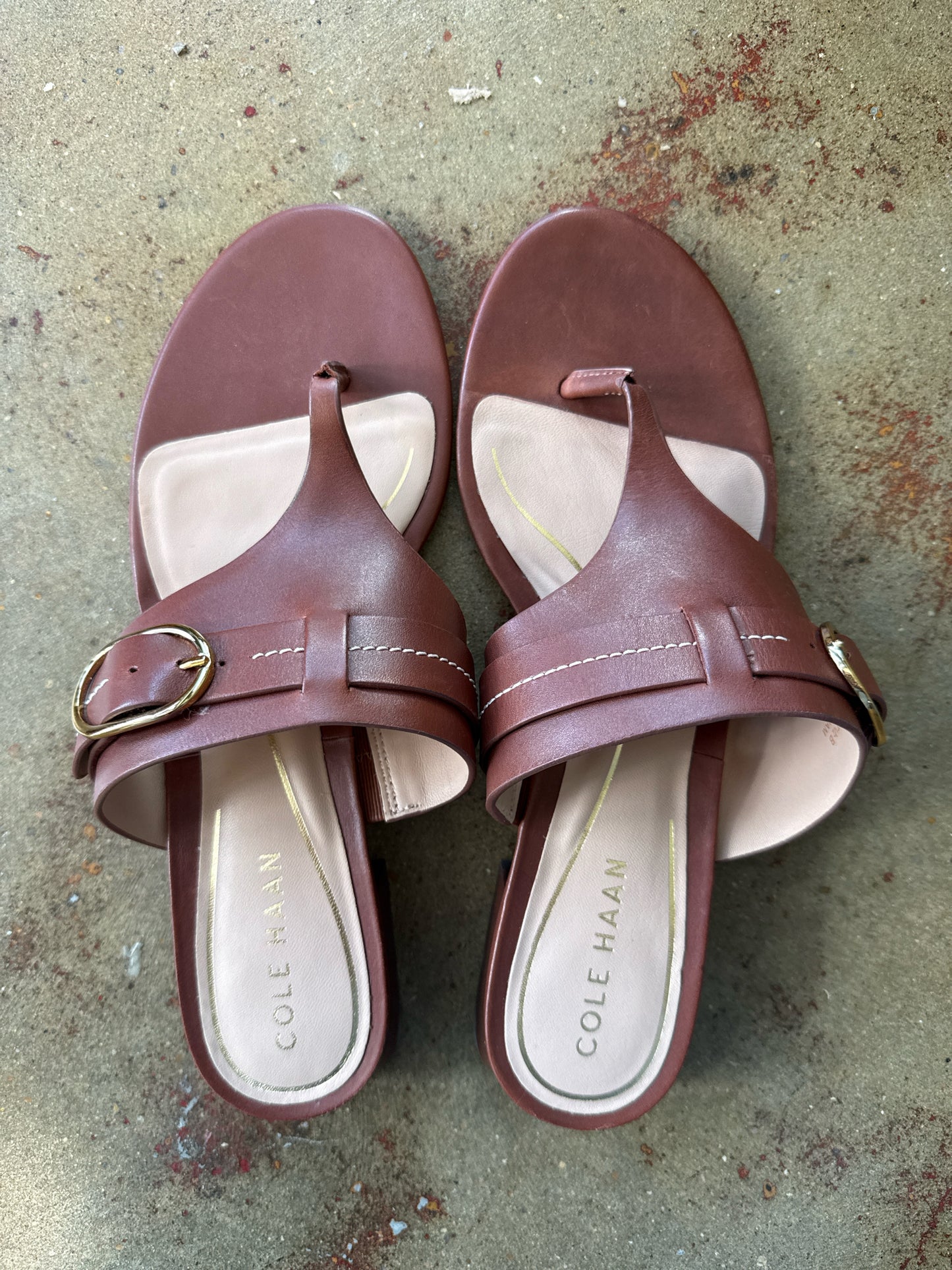 Cole Haan Shoe Size 7.5 Brown Sandals