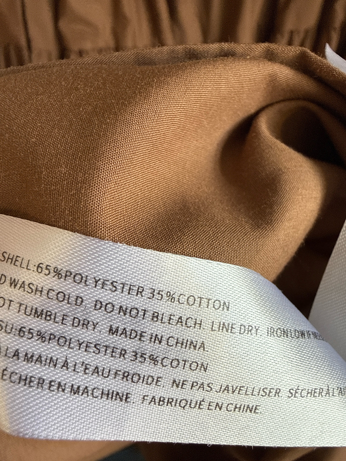 En Saison Size XS Brown Dress