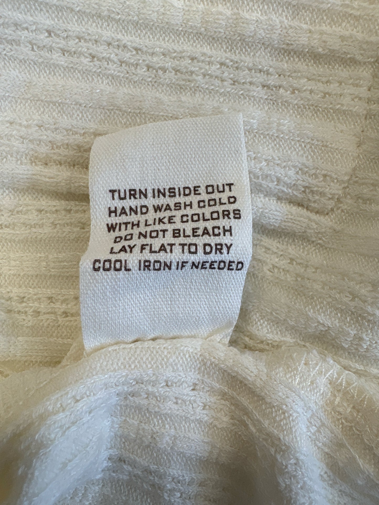 Blu Pepper Size S Cream Cardigan