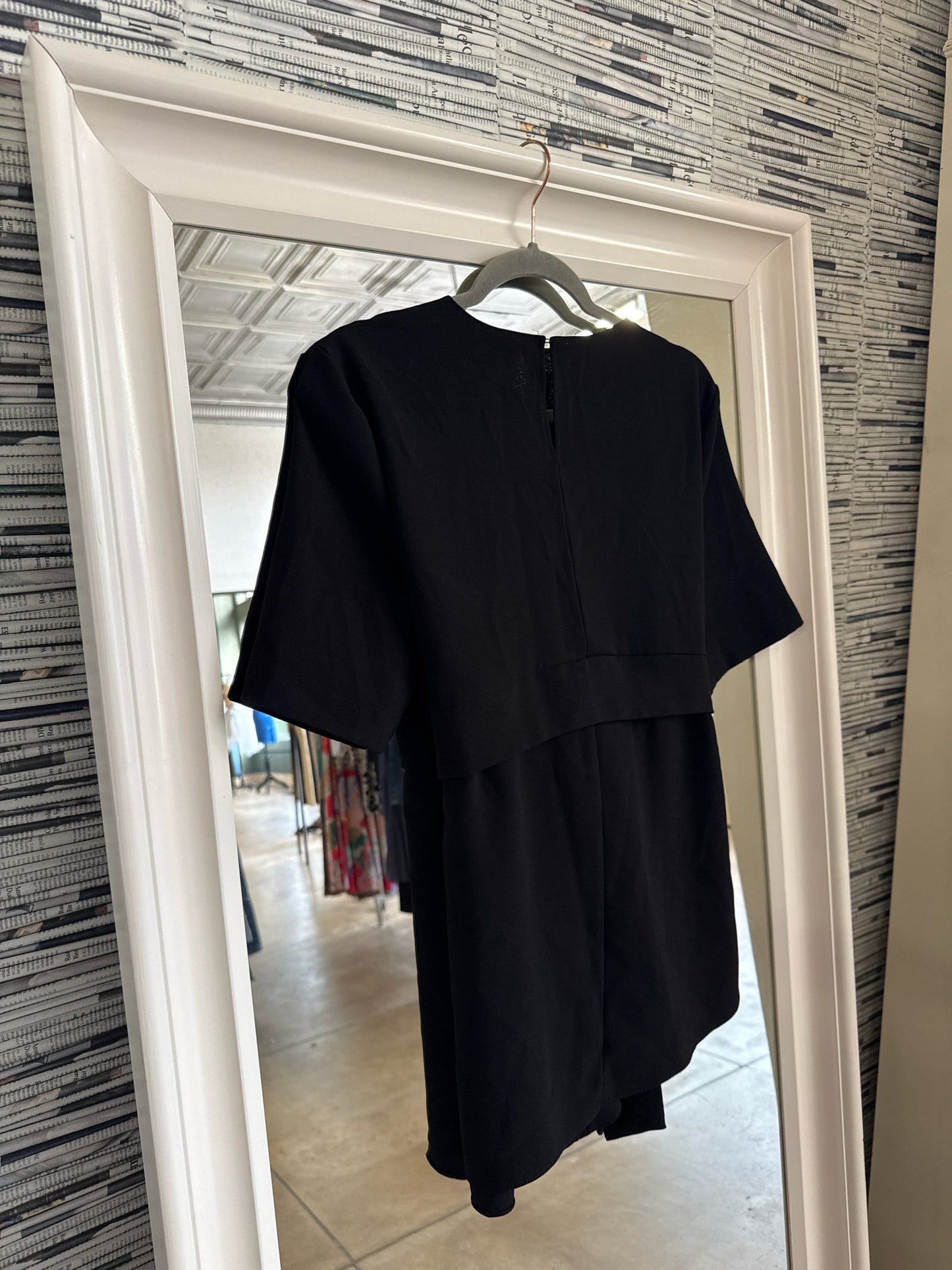 ZARA Woman Size XL Black Top