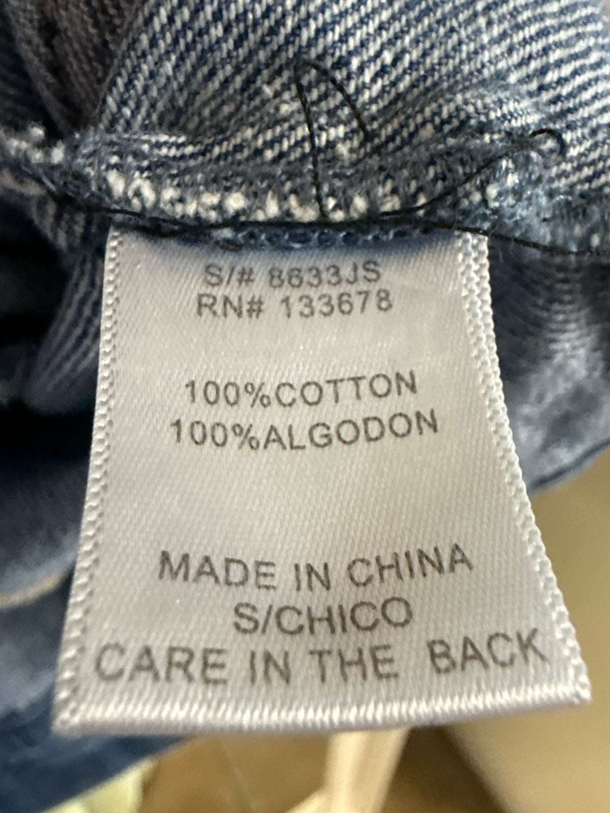Love Tree Size S Denim Jacket