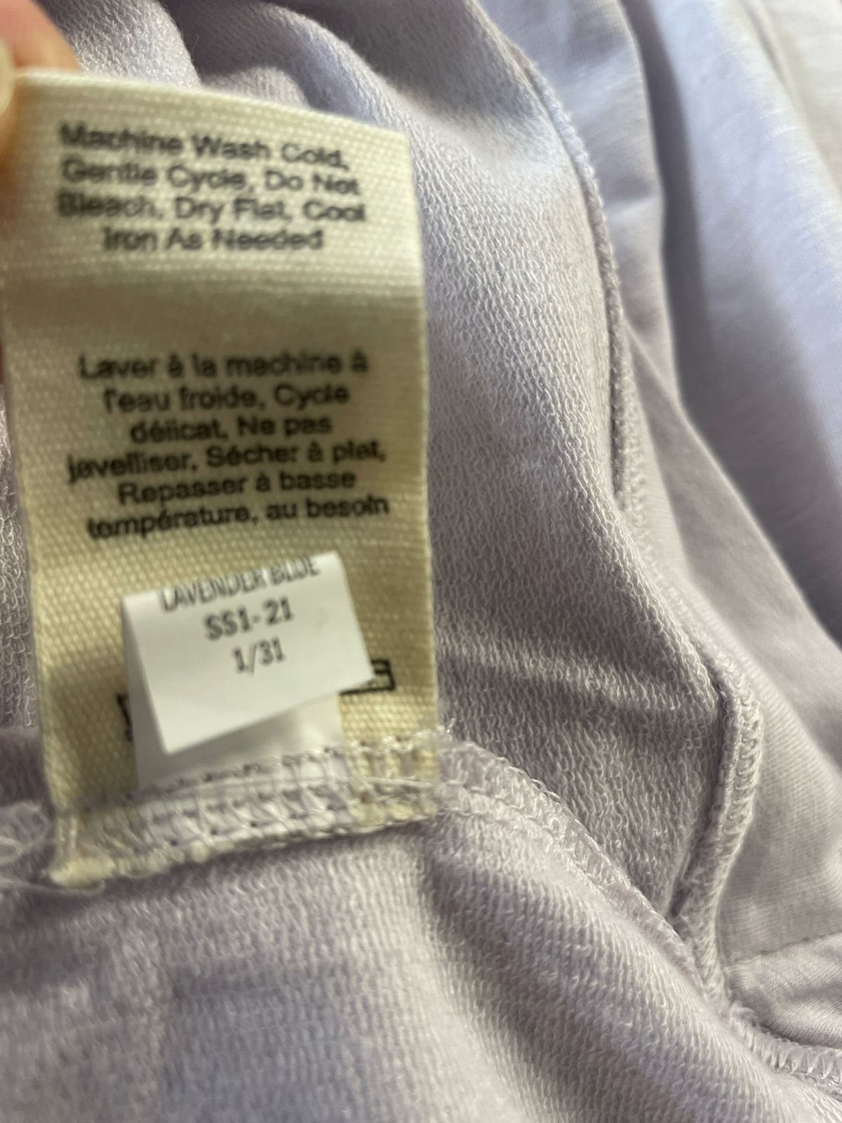 grey state Size 3 Lavendar Pullover/Hoodie
