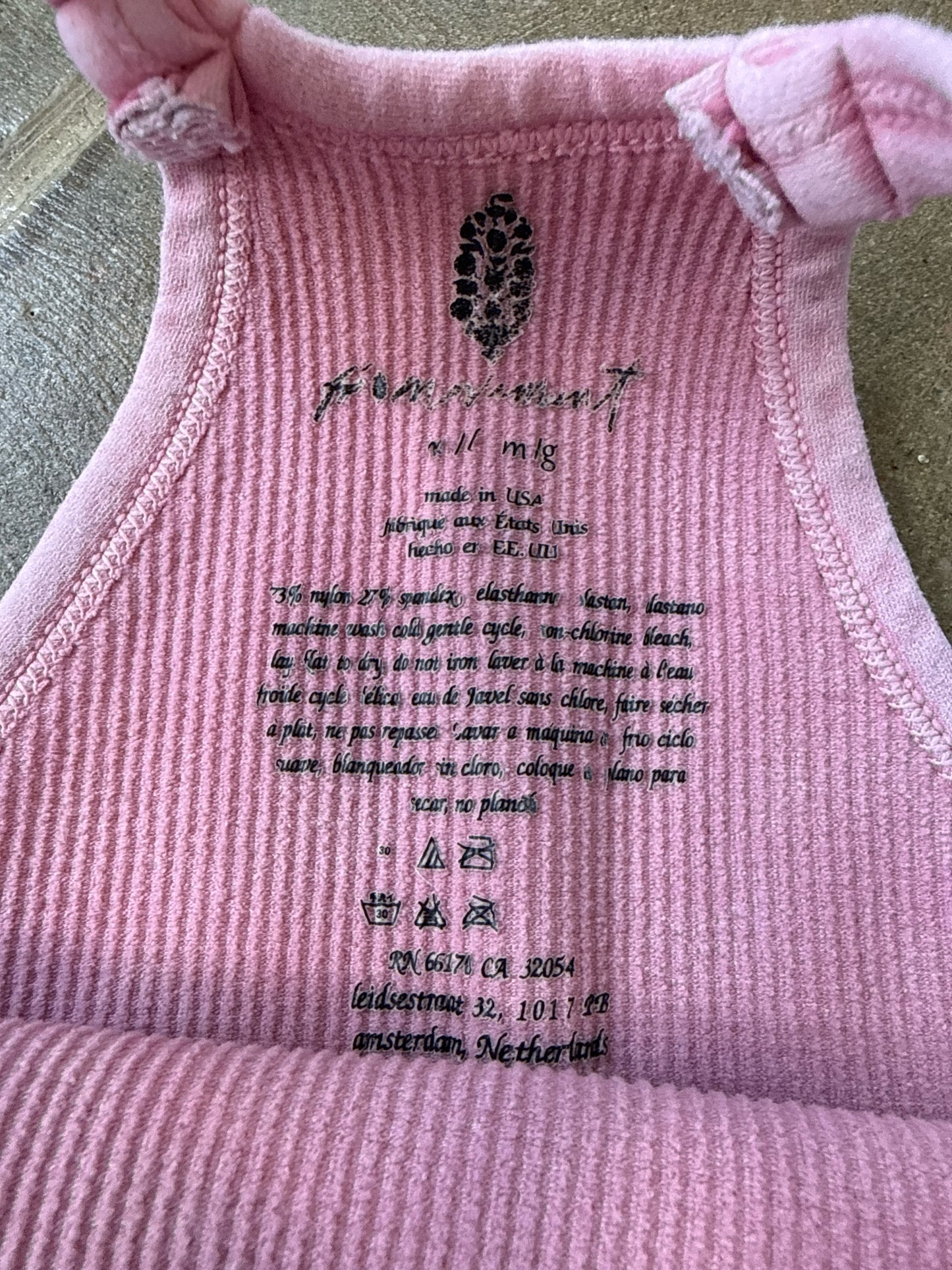 fp movement Size M/L Pink Tanks