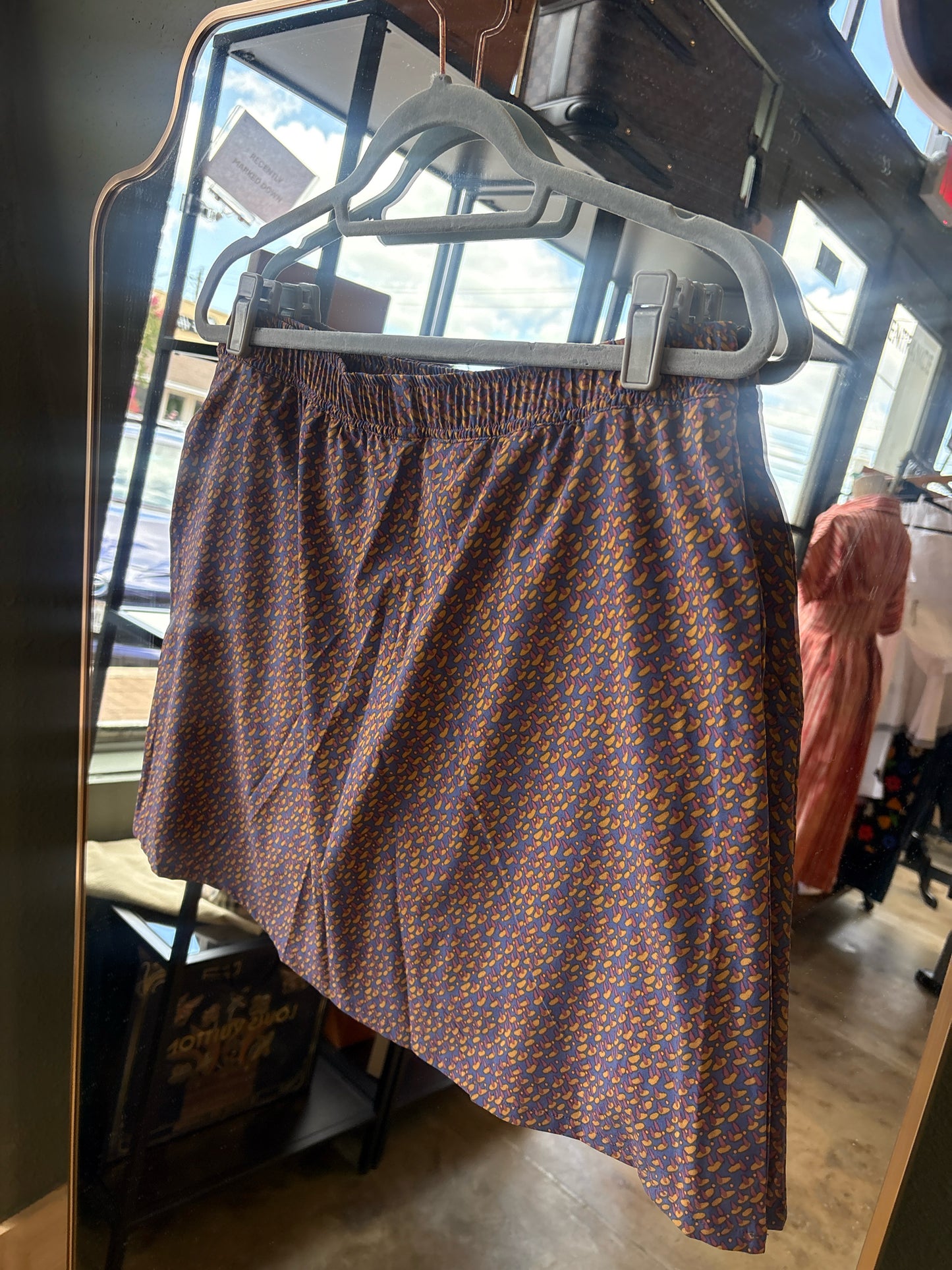 TOAD & CO Size M navy + multi Skort