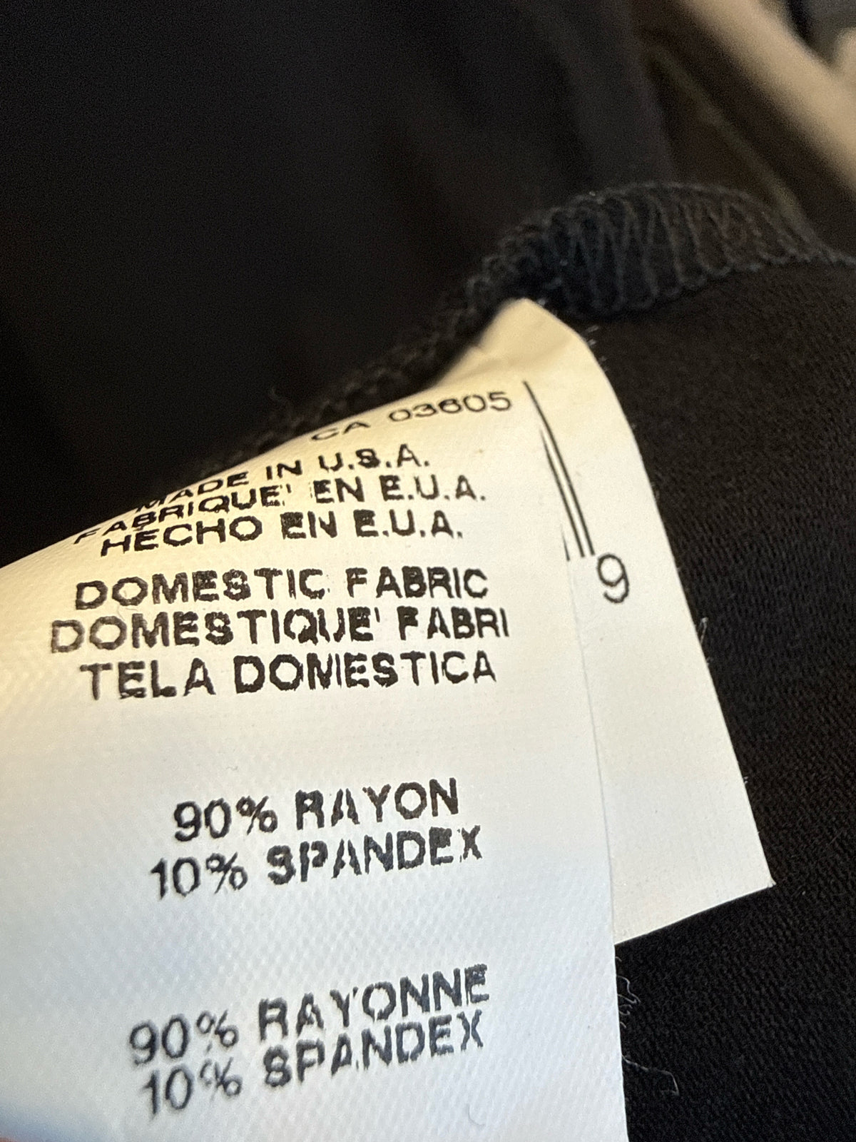 Karen Kane Size L Black Dress