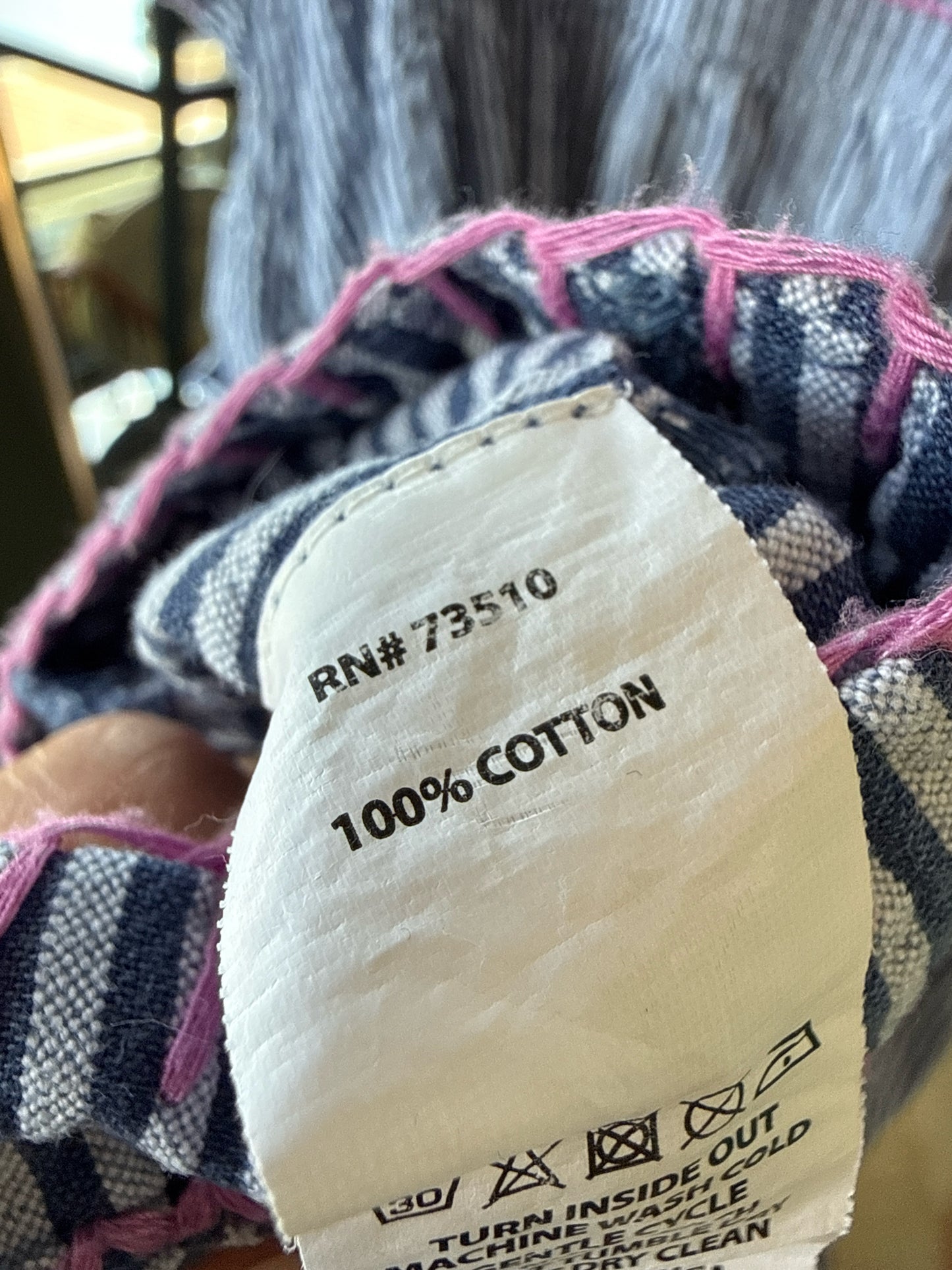 Sister Mary Size 1X Blue/Pink Dress