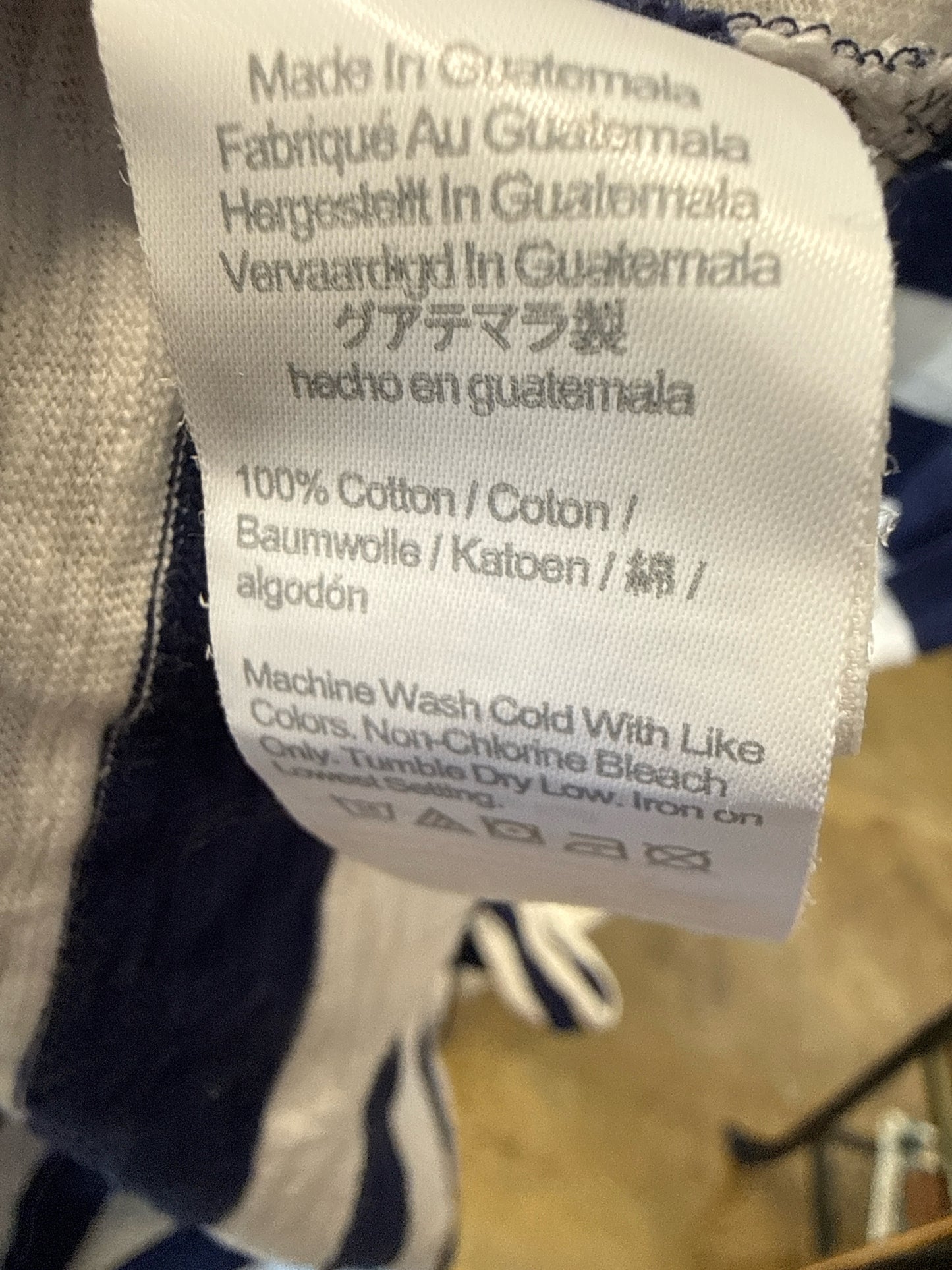 j crew Size M Blue/White Dress