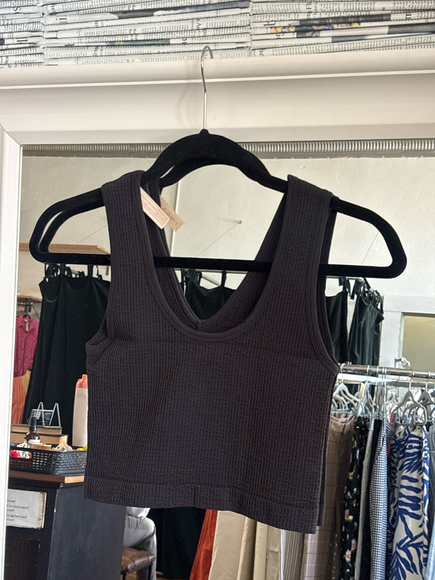By Together Size S/M Black Top