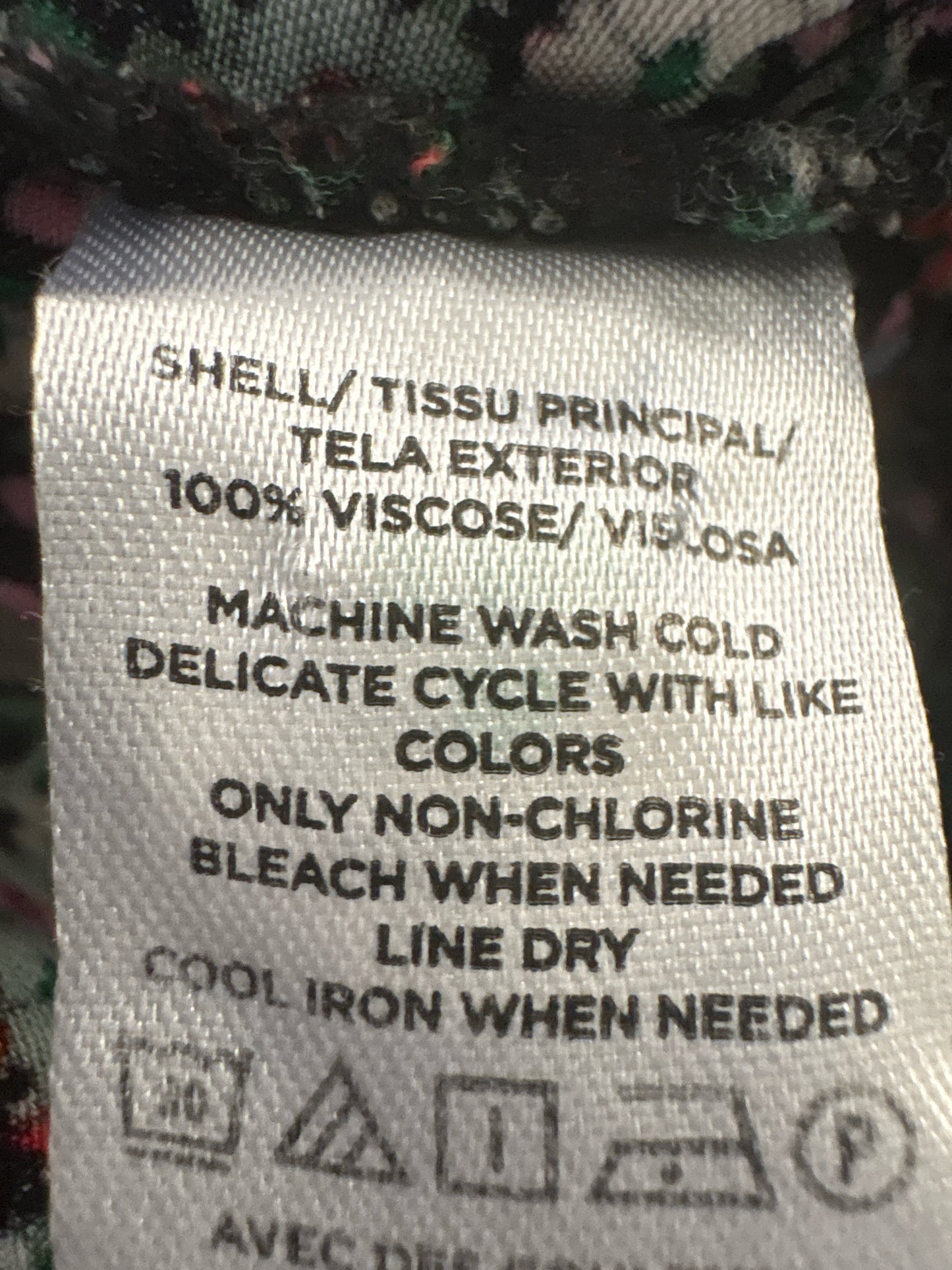 LOFT Size L multi Skirt