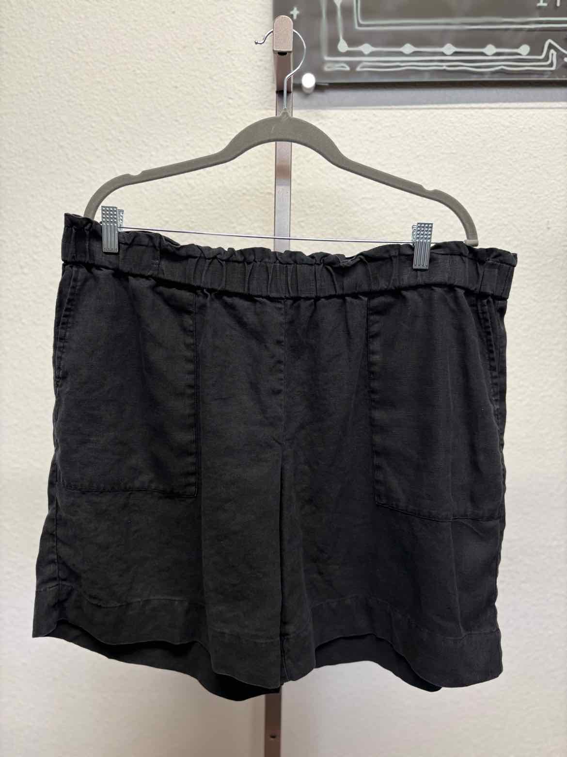 J Jill Size 2X Black Shorts