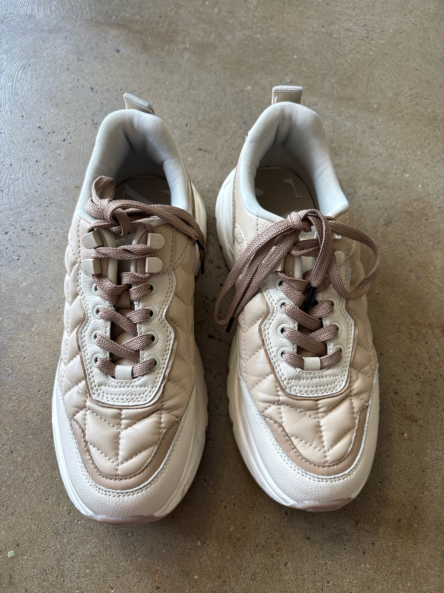 ZARA Shoe Size 39 Tan Sneakers