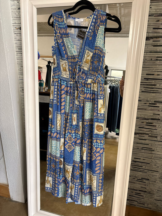 Current Air Size XS multi Nautical Dress