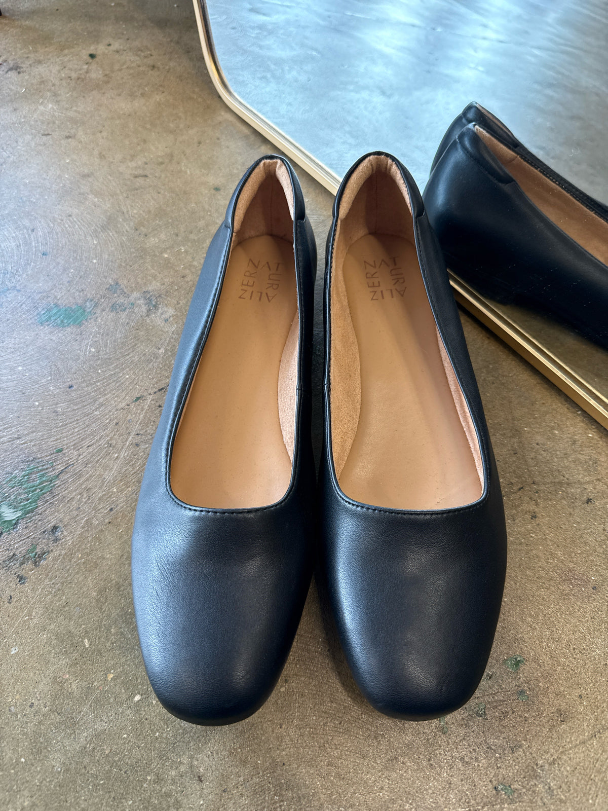 Naturalizer Shoe Size 11 Black Flats