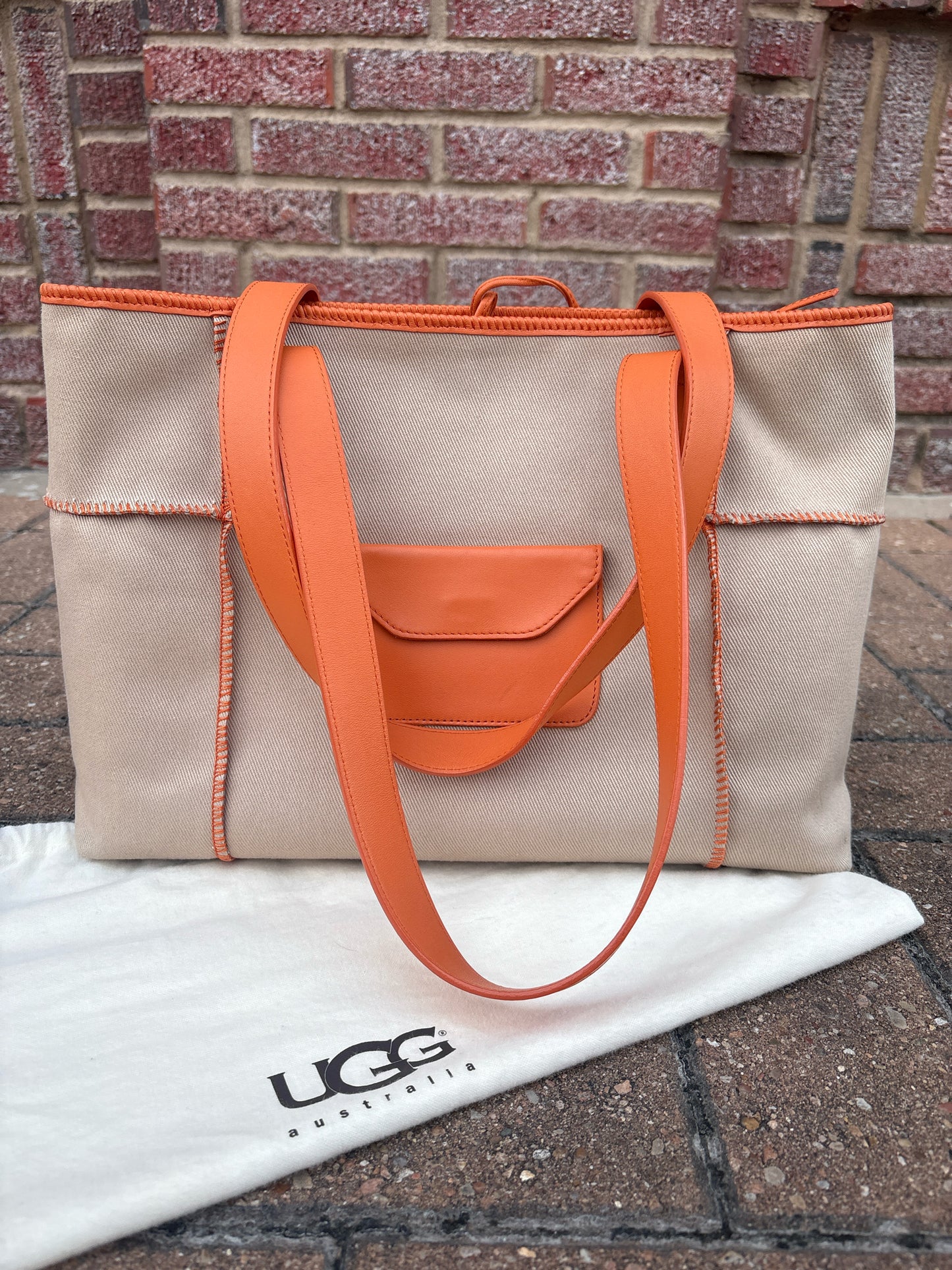 Ugg Tan/Orange Purse