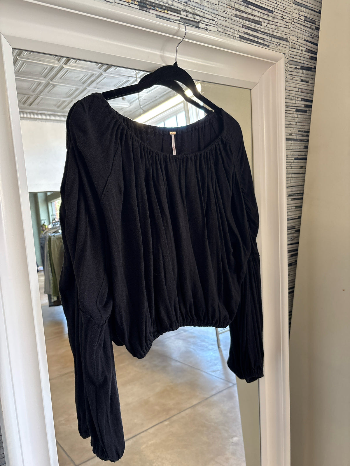free people Size XS Black Top