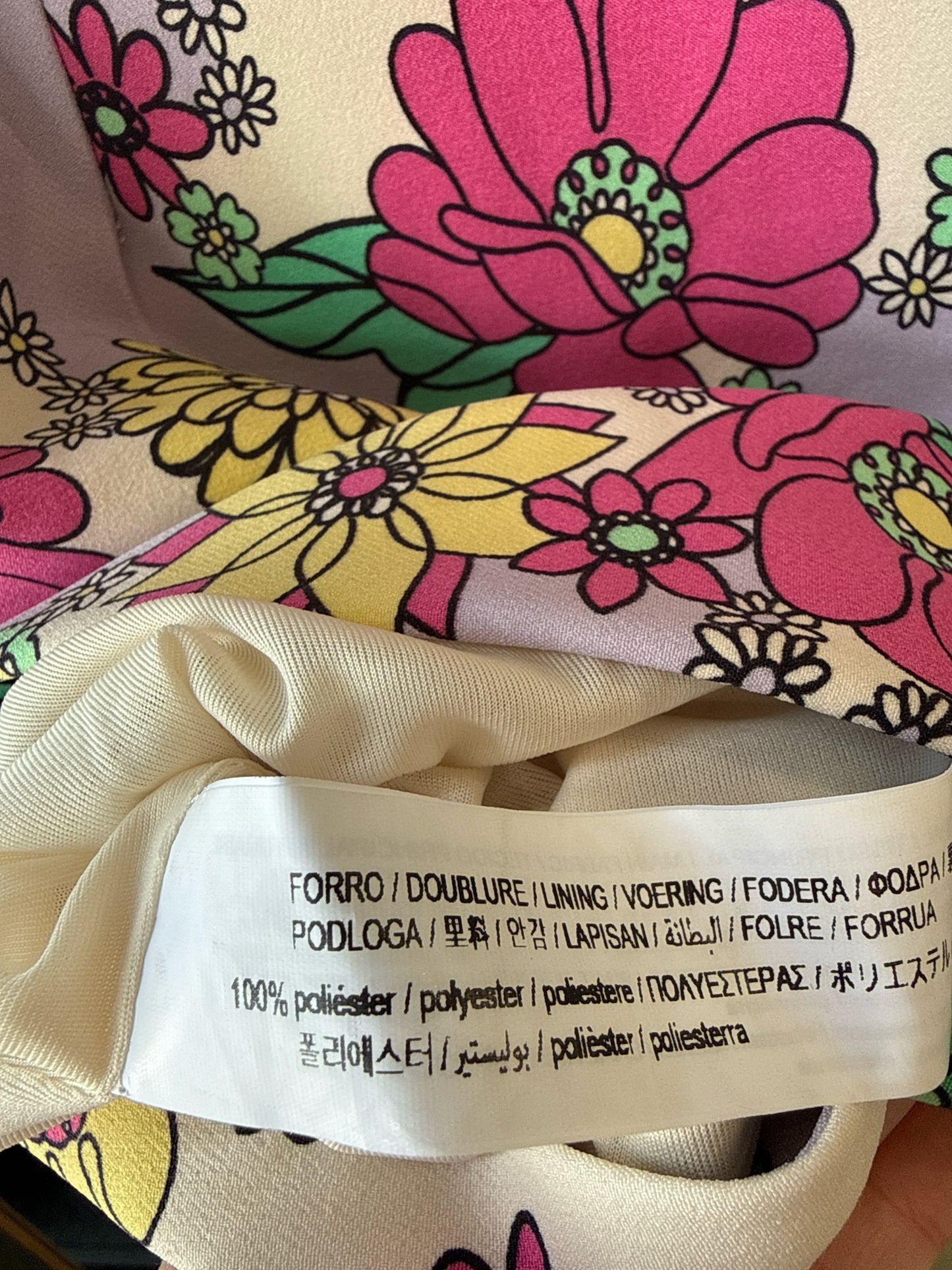 ZARA Size S Floral Skirt
