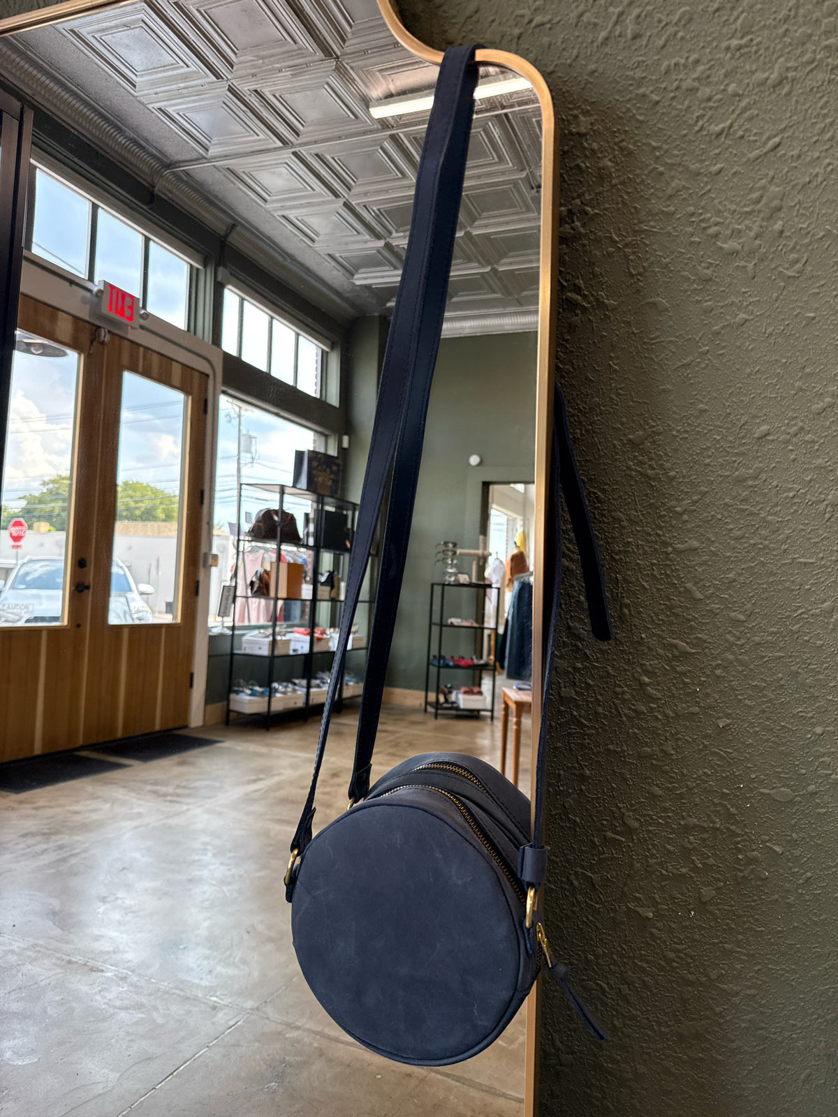 Portland Leather Navy Purse