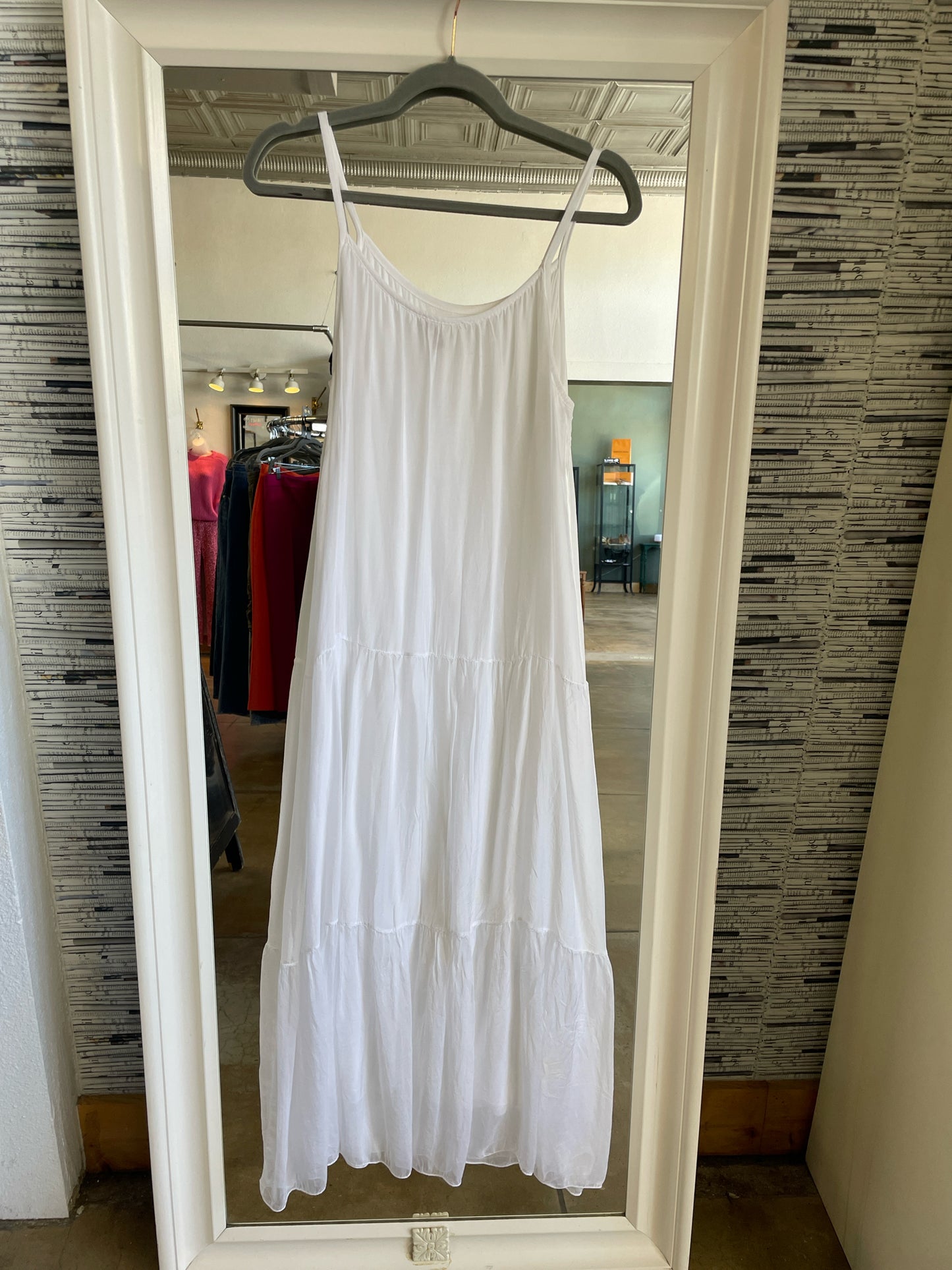 BELLAMBIA Size S White Dress