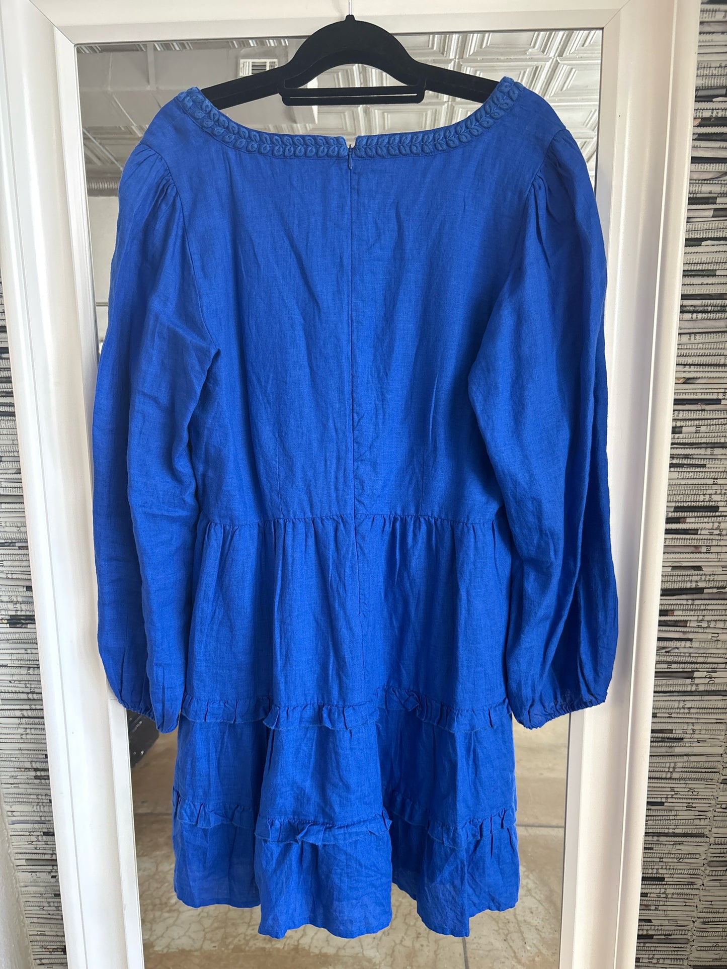 ROLLER RABBIT Size L Blue Dress